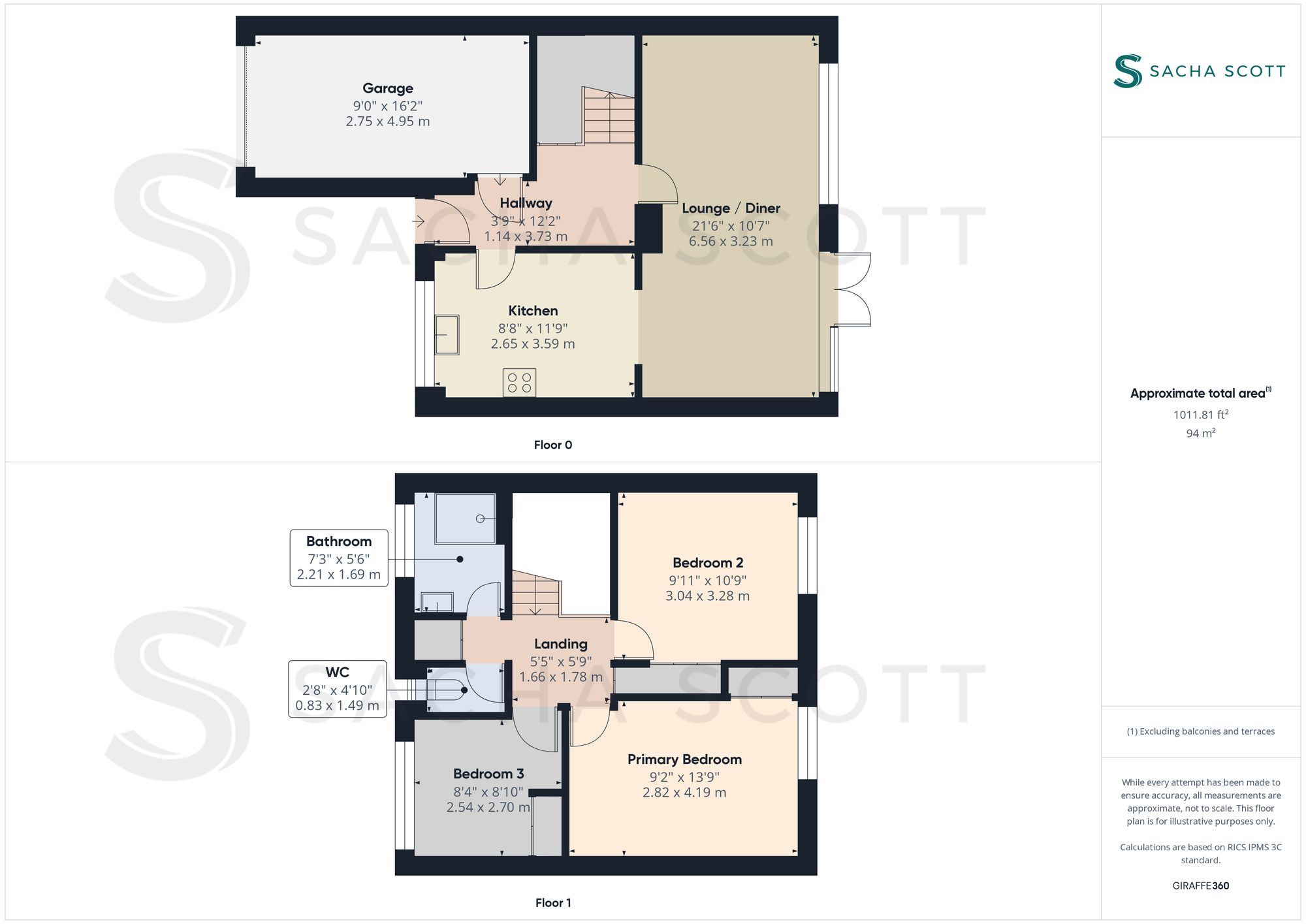 136 Chetwode Road, Tadworth floorplan
