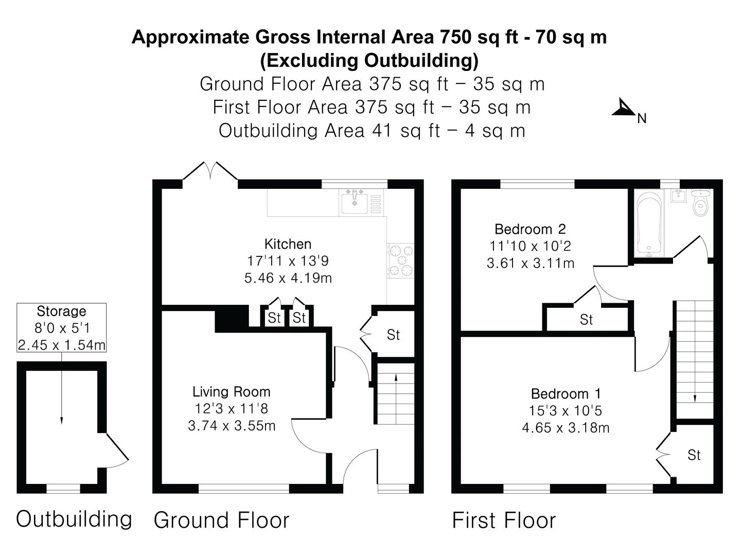 121, Wadloes Road, Cambridge floorplan