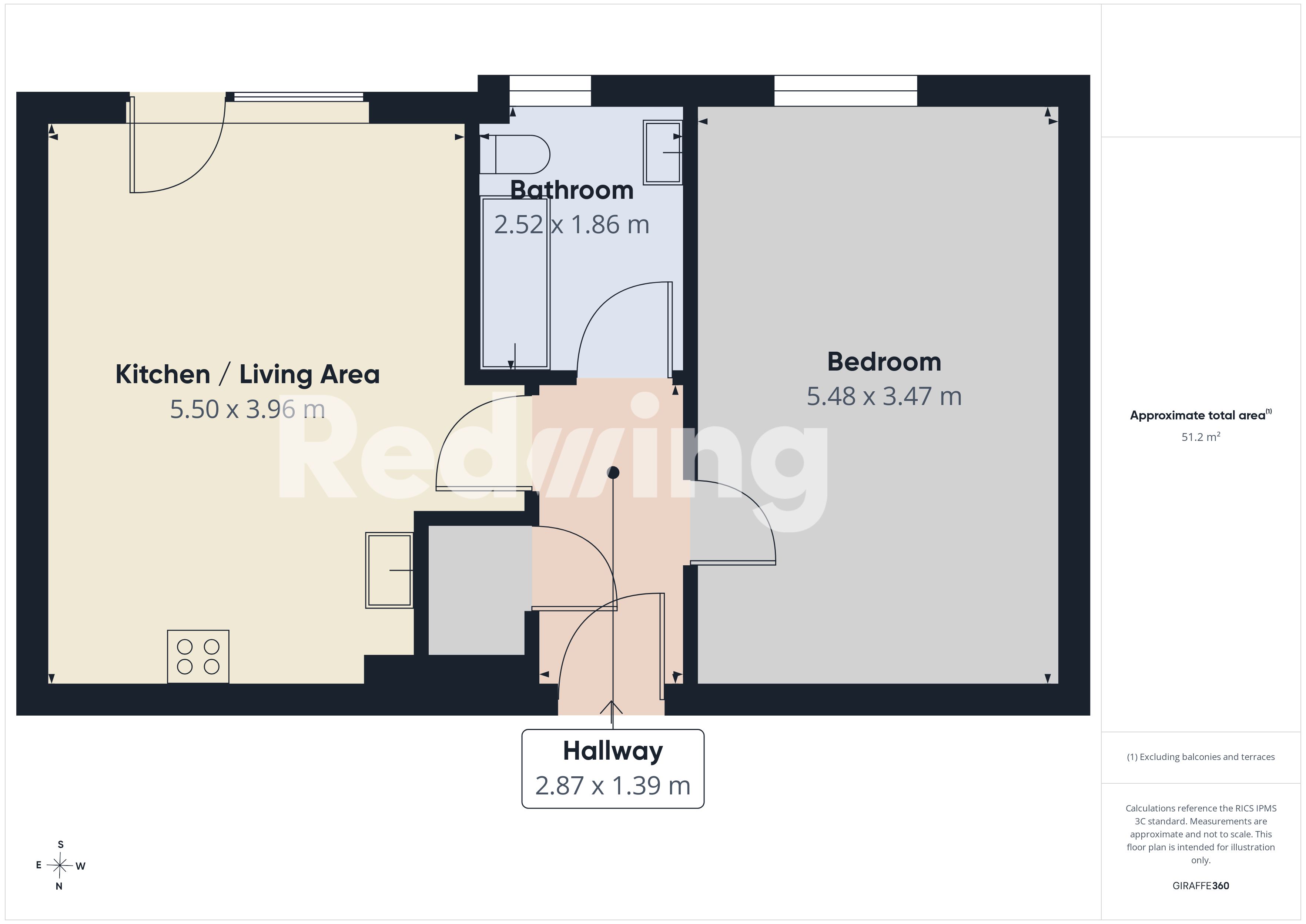 Apartment 10, 56, Higher Road, Manchester floorplan