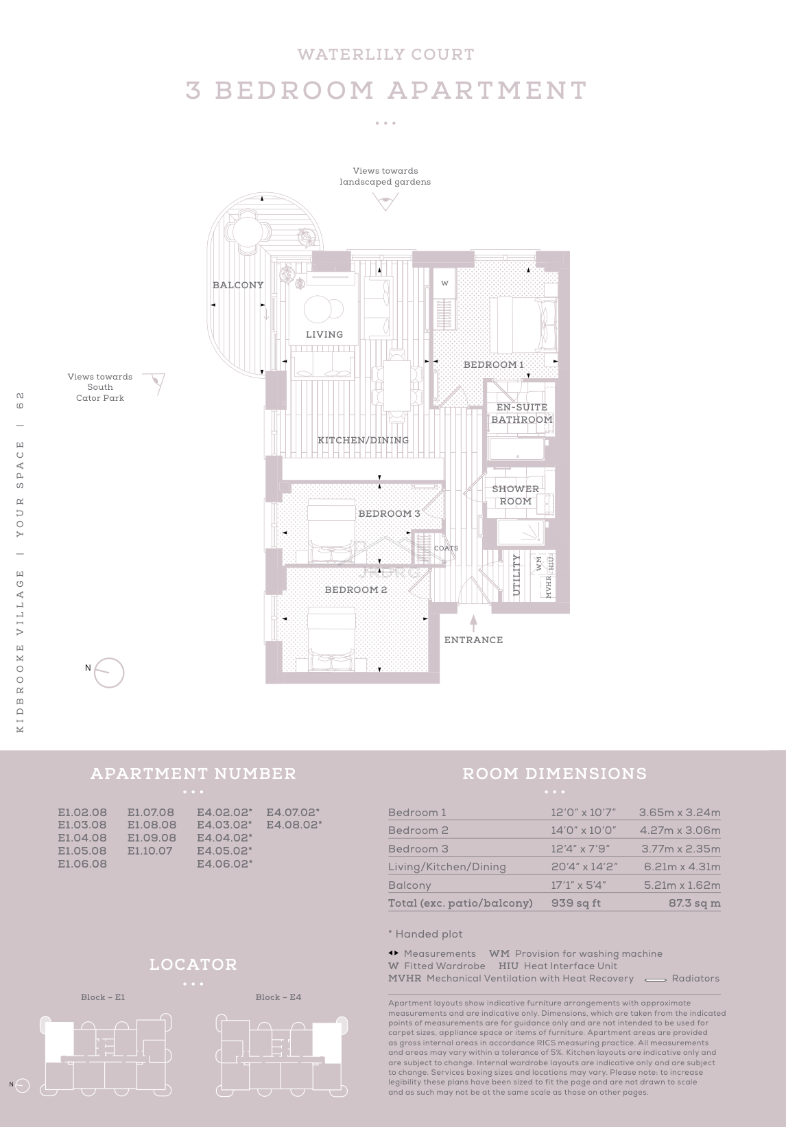 308Cairncross, Townsend Road, Kidbrooke floorplan