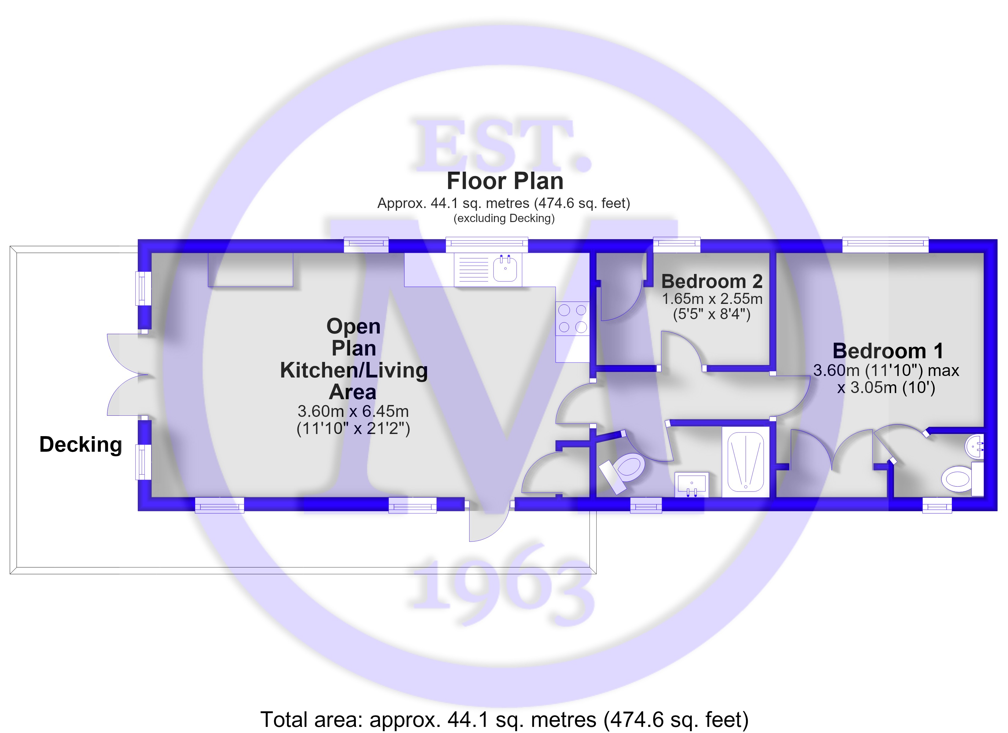 138, Chewton Sound, Barton On Sea floorplan