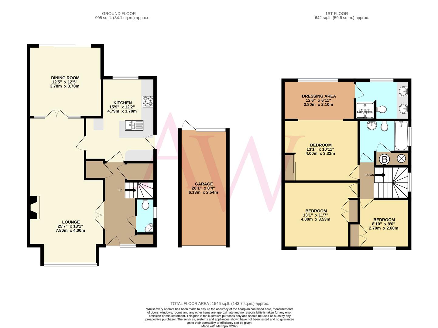 20, Grangewood, Little Heath floorplan