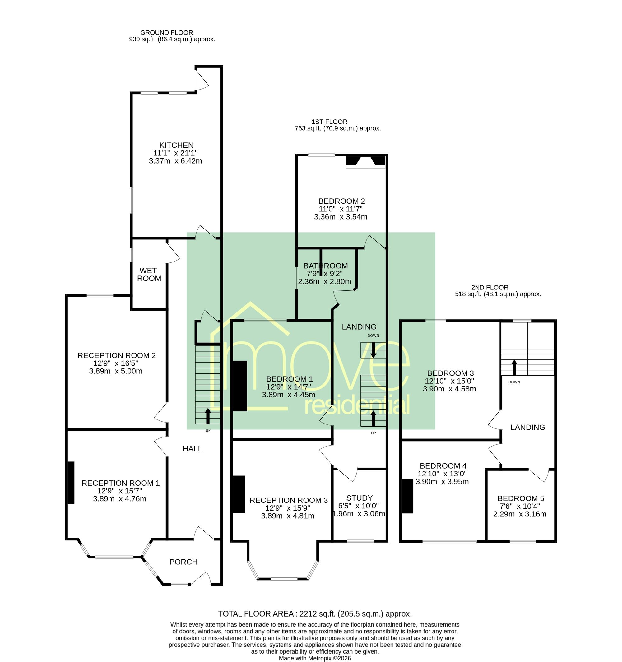 36 Victoria Drive, Wirral floorplan