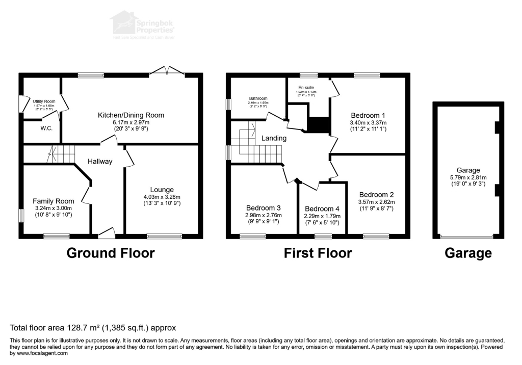 39, Pippin Ave., Liskeard floorplan
