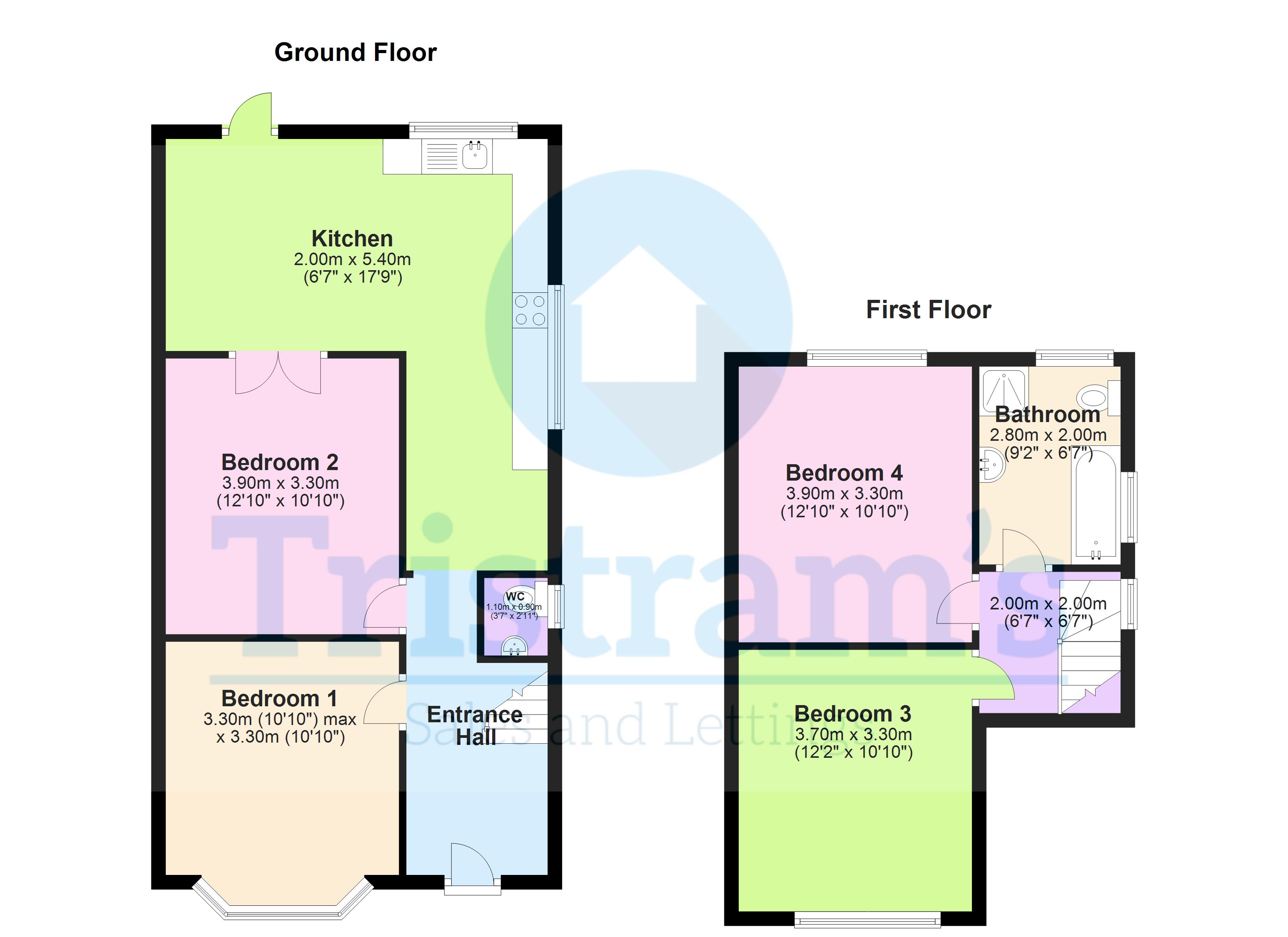 66, Ranelagh Grove, Nottingham floorplan