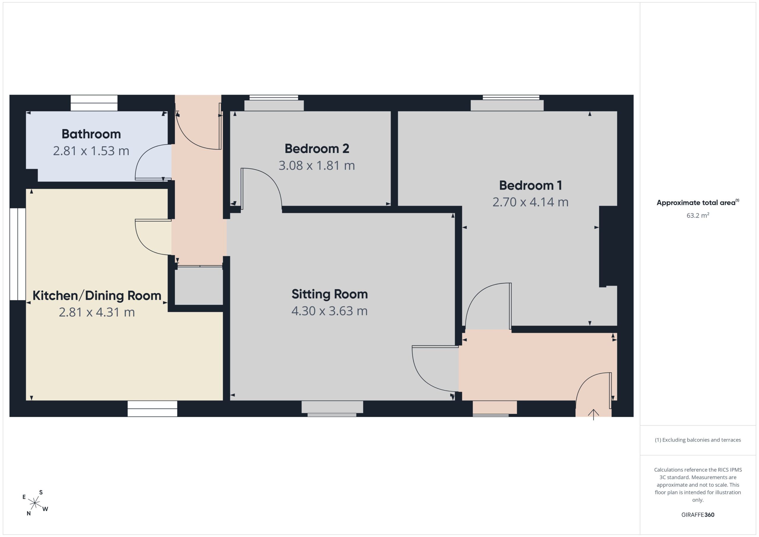 Nashville, Station Cottages, Dalmally floorplan