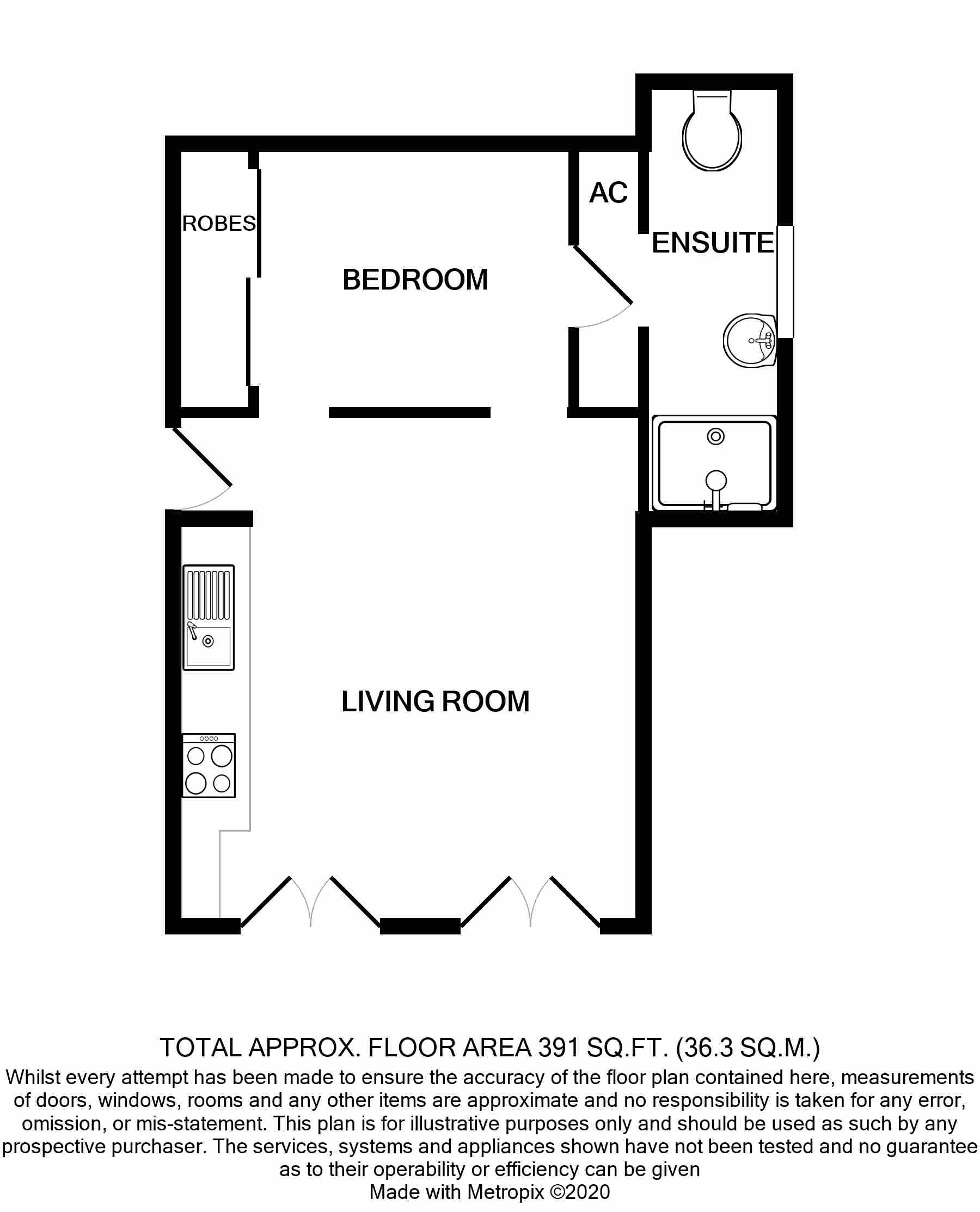 Apartment 2, Station Road, Beeston floorplan