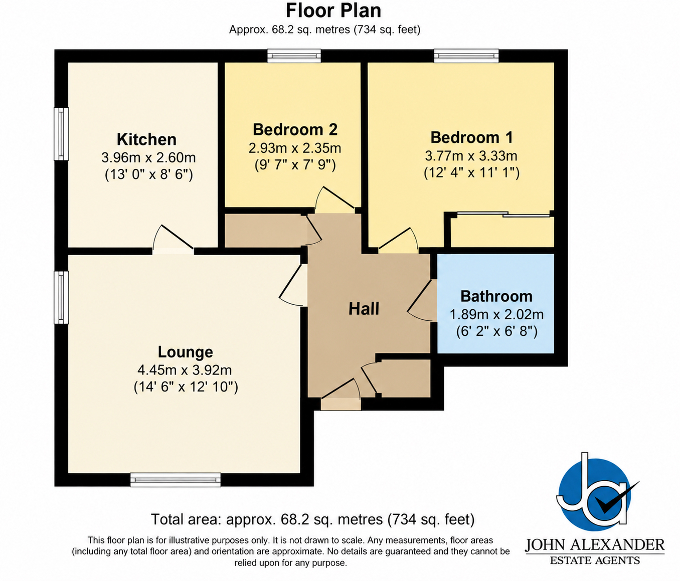 17, Marsh Crescent, Colchester floorplan