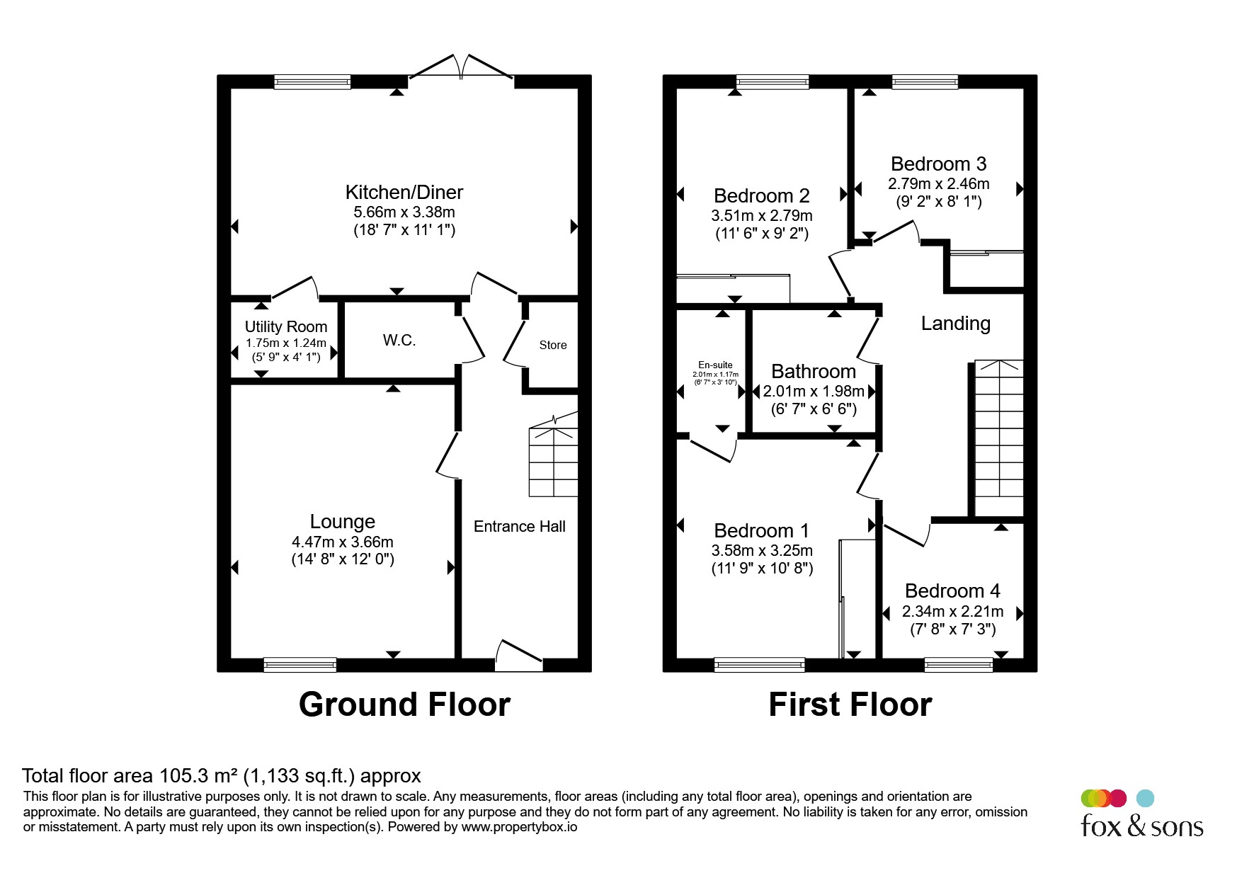 20, Winder Crescent, Tiverton floorplan