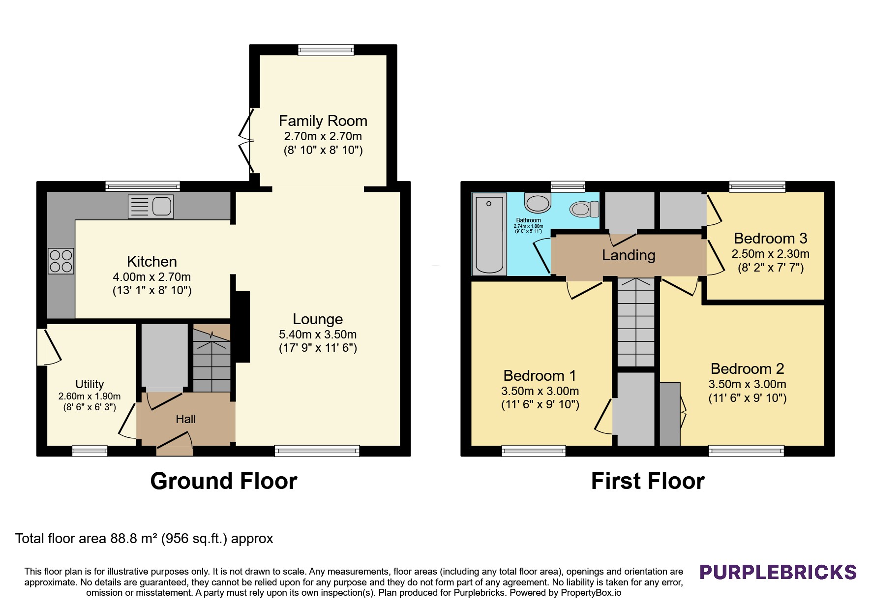 19, Moorside, Spennymoor floorplan