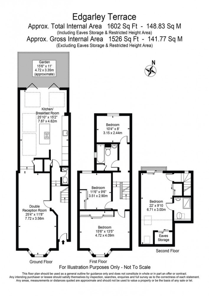 4 Bedrooms  to rent in Edgarley Terrace, Fulham SW6