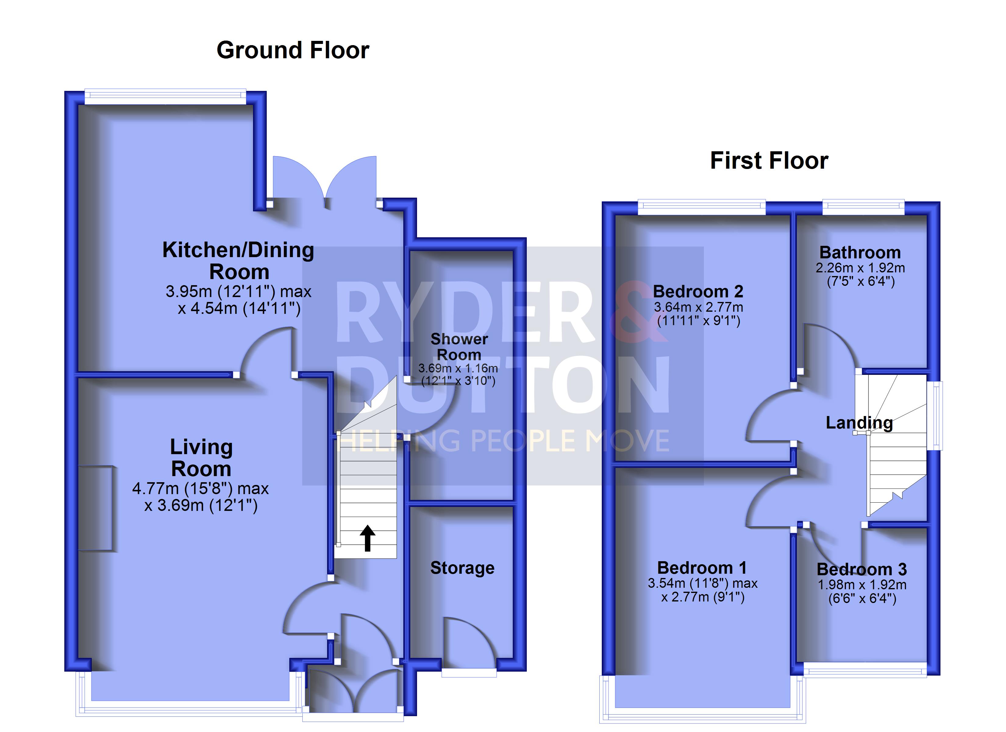45, St. Margarets Road, Manchester floorplan