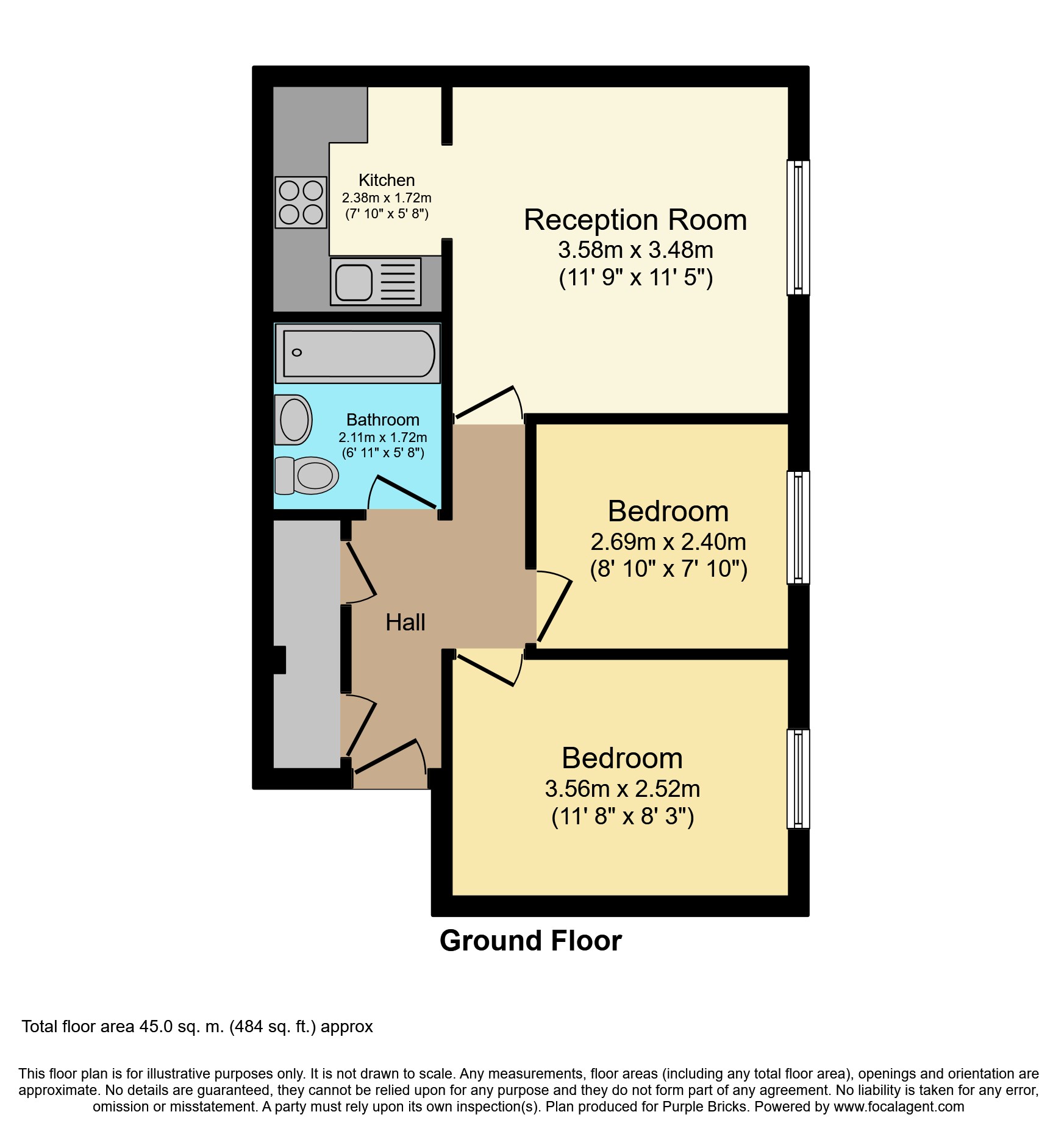 2 Bedrooms Flat for sale in Albion Street, London SE16