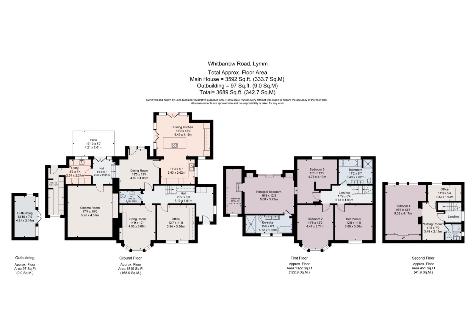 18, Whitbarrow Road, Cheshire floorplan