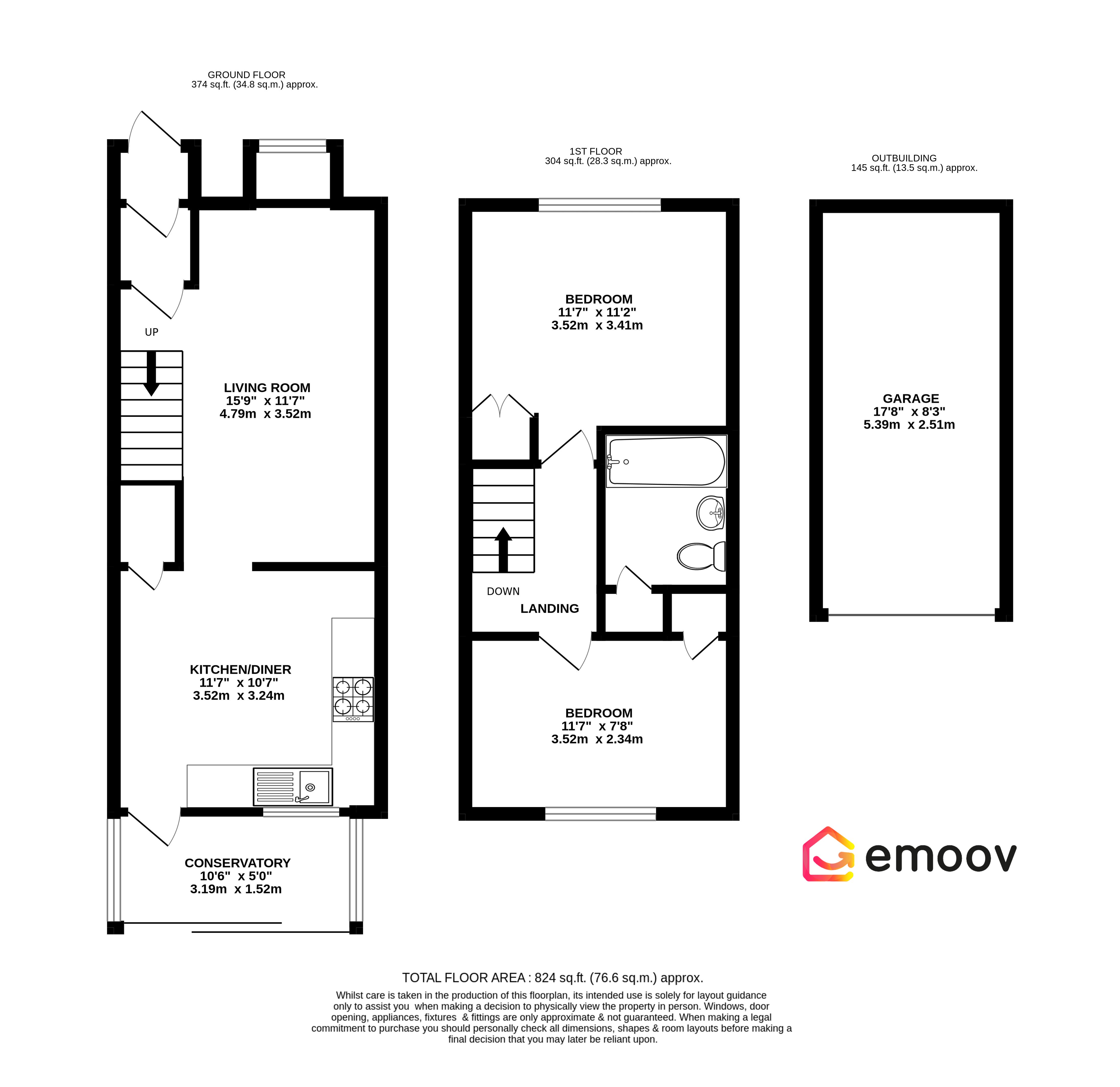15 Chepstow Drive, Bletchley, Milton Keynes floorplan