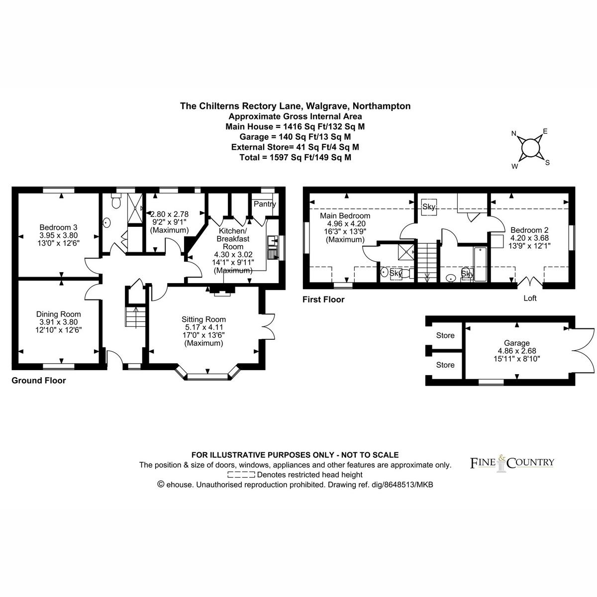 The Chilterns, Rectory Lane, Northampton floorplan