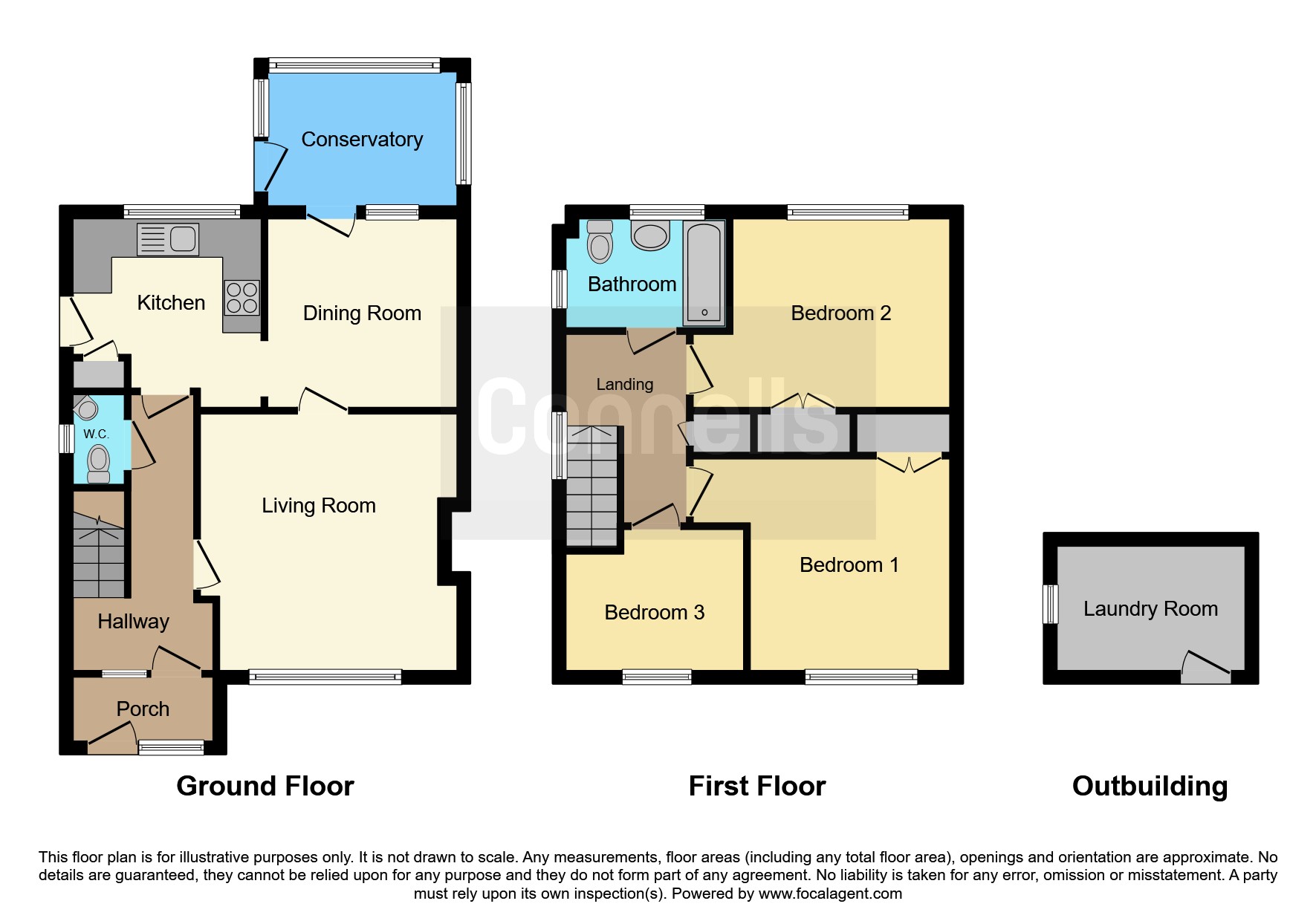 61, Ashery Drive, Plymouth floorplan
