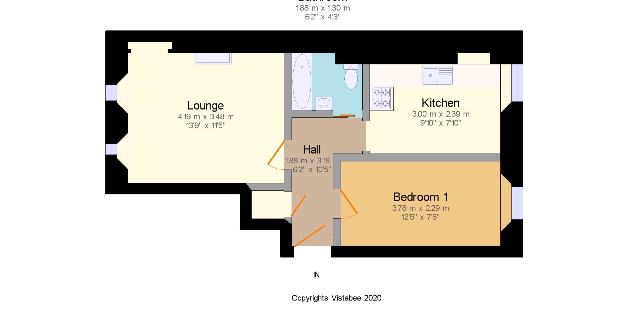 1 bed flat for sale in East Princes Street, Helensburgh, Argyle And