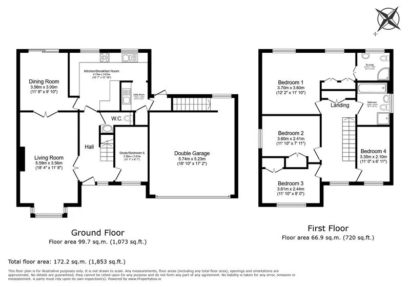 19, Humber Lane Kingsteignton, NEWTON ABBOT floorplan