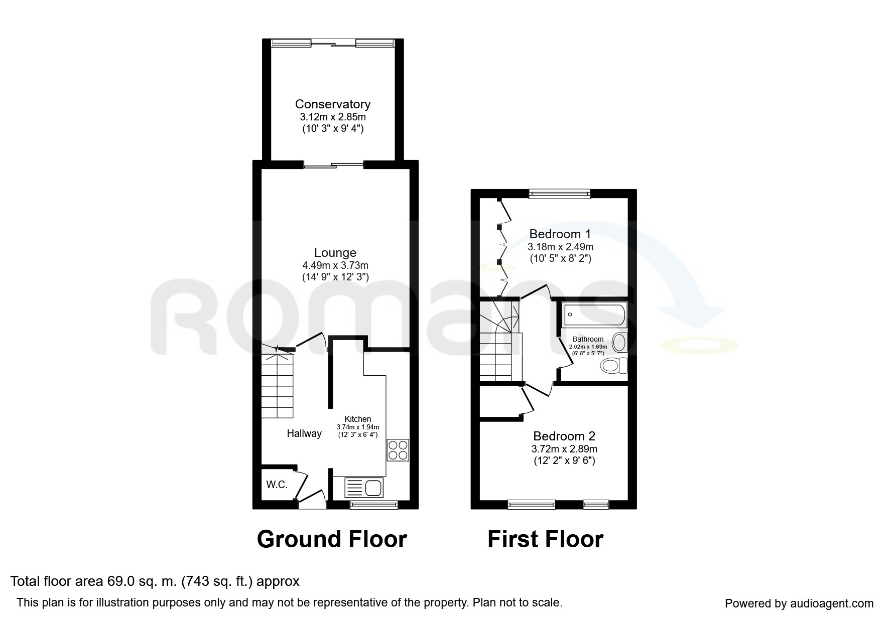 34, Burnmoor Chase, Bracknell floorplan
