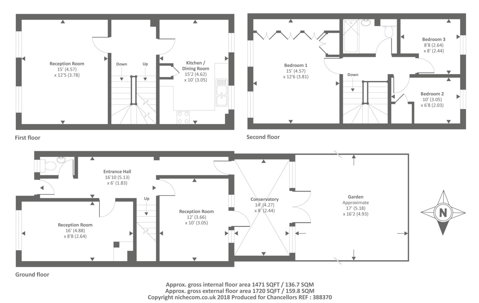 4 Bedrooms Town house to rent in Wayside Mews, Maidenhead SL6