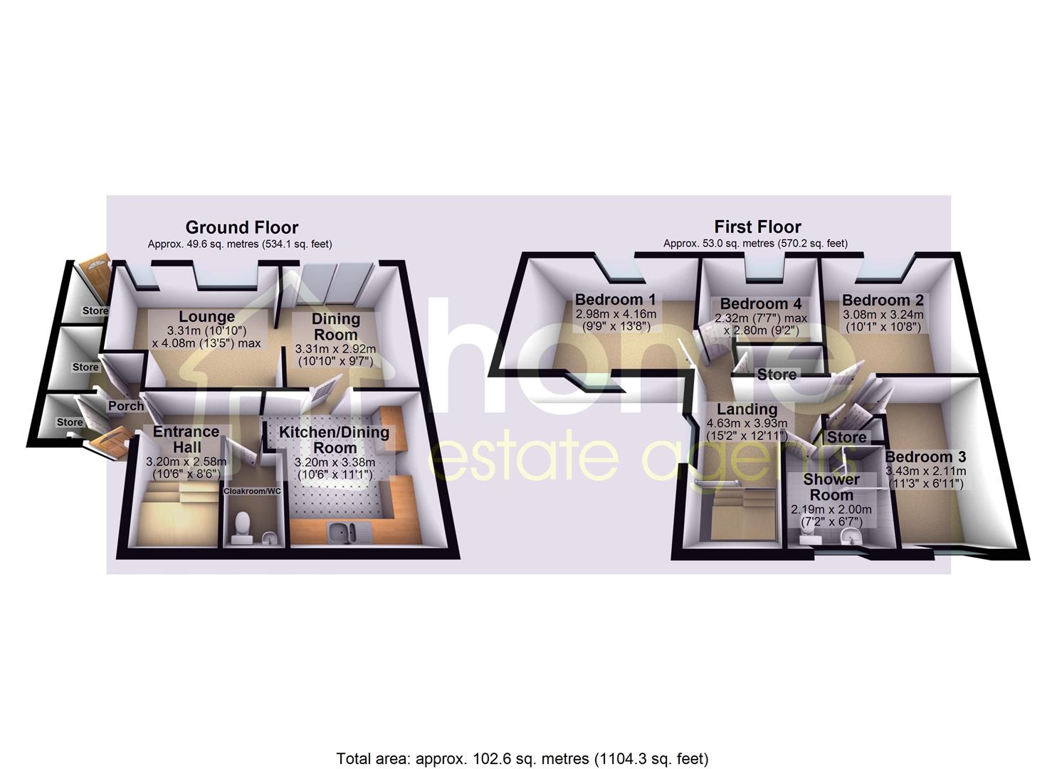 25, Phillip Way, Mottram, Hyde floorplan