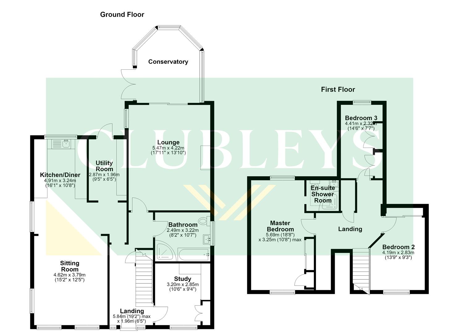 Middlecroft, Main Street, Ellerton floorplan