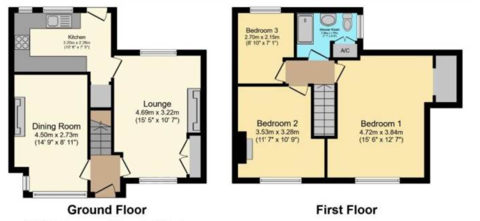16, Hyde Road, Morecambe floorplan