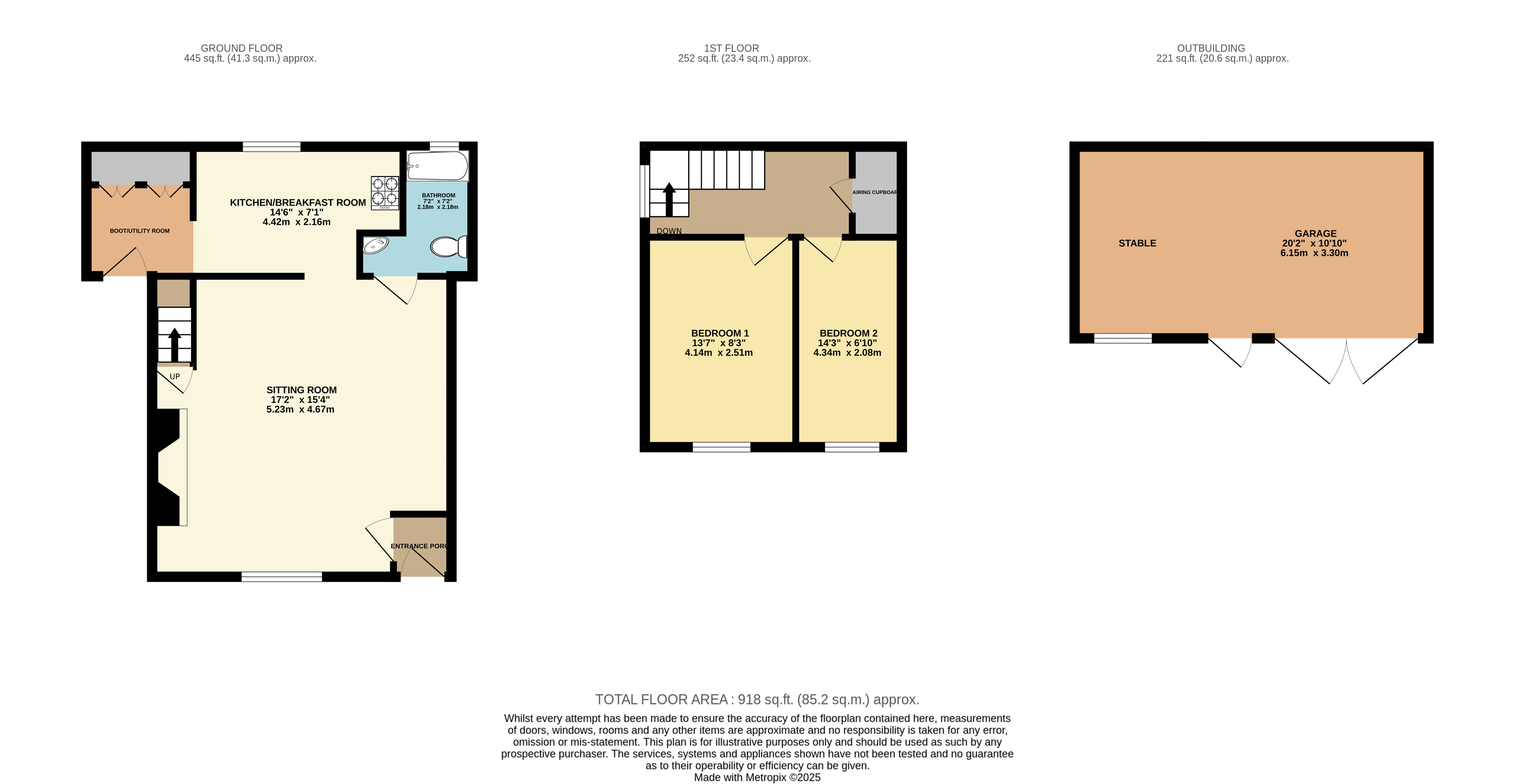 Old Cleeve, Somerset floorplan