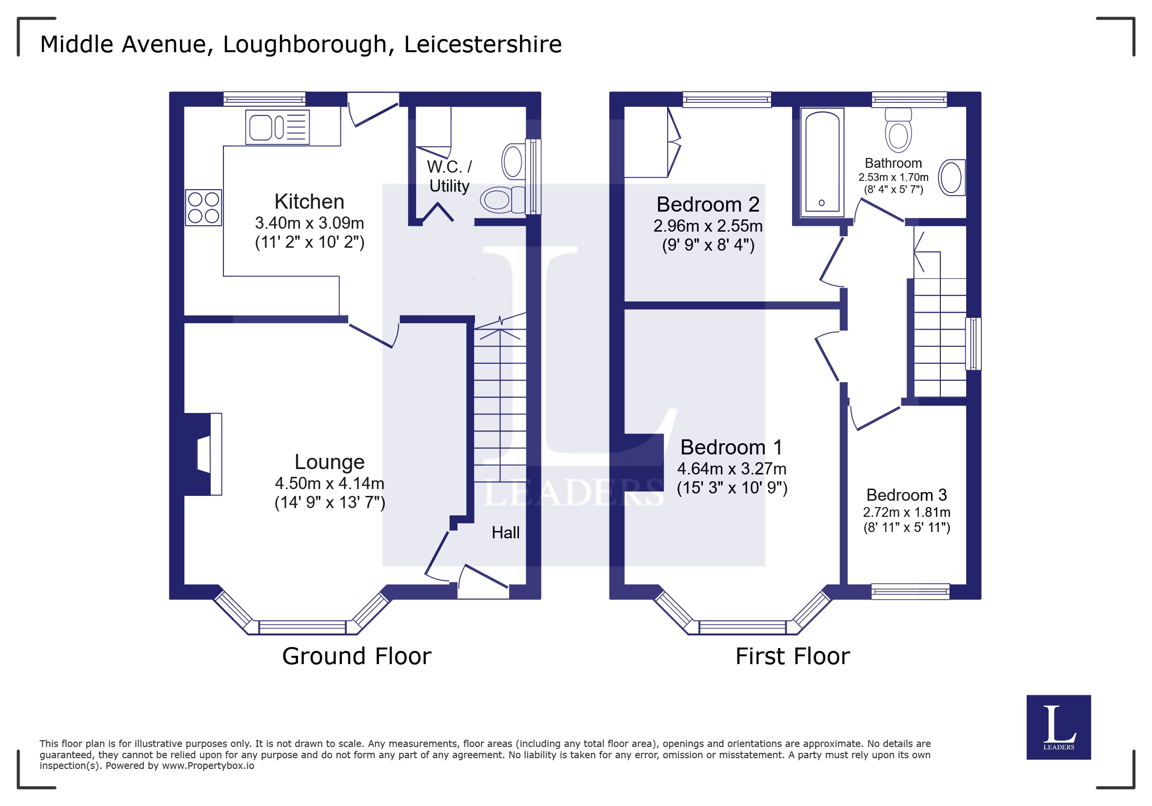 25, Middle Avenue, Leicestershire floorplan
