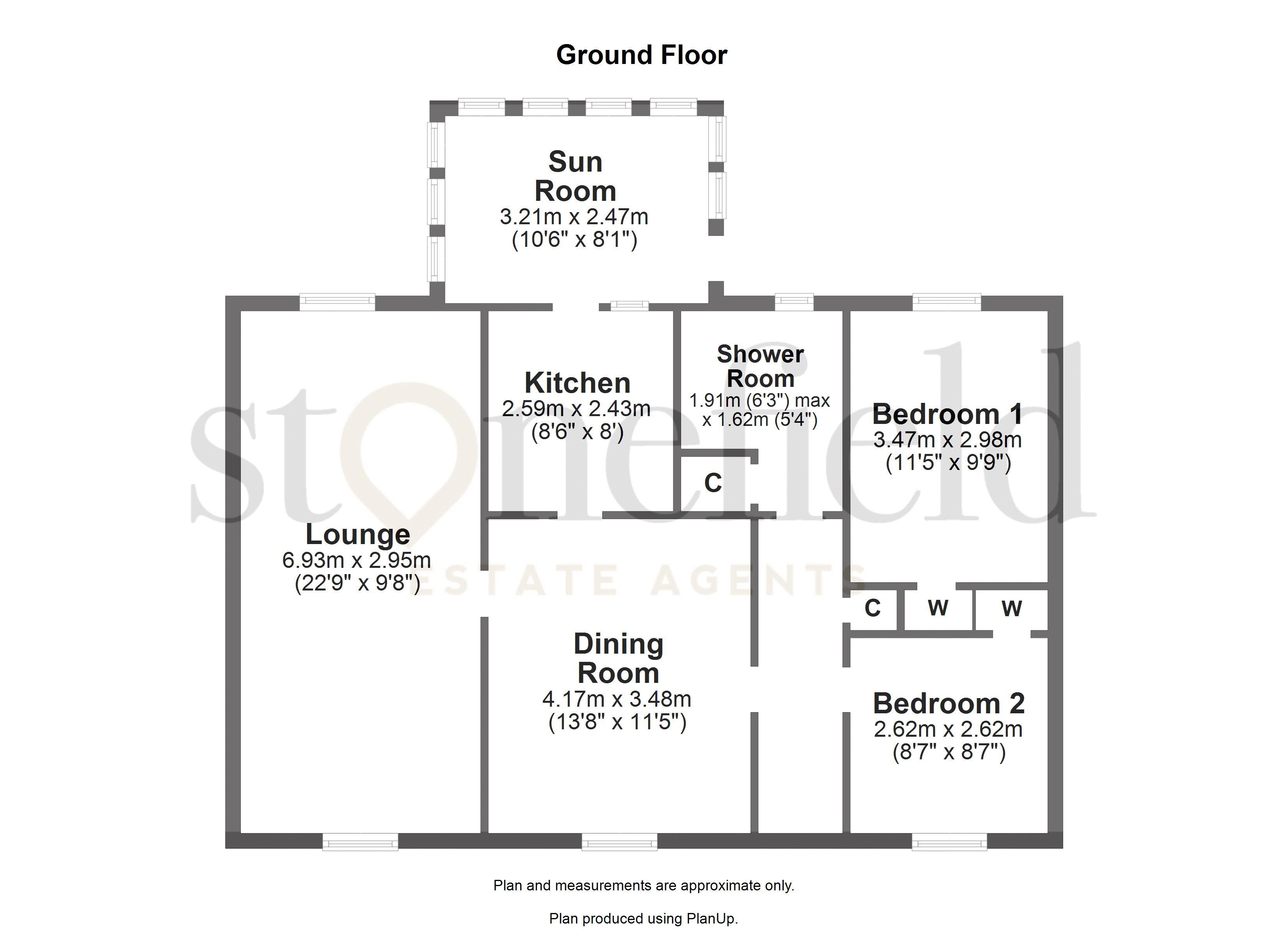 1, Fullarton Place, Loans floorplan