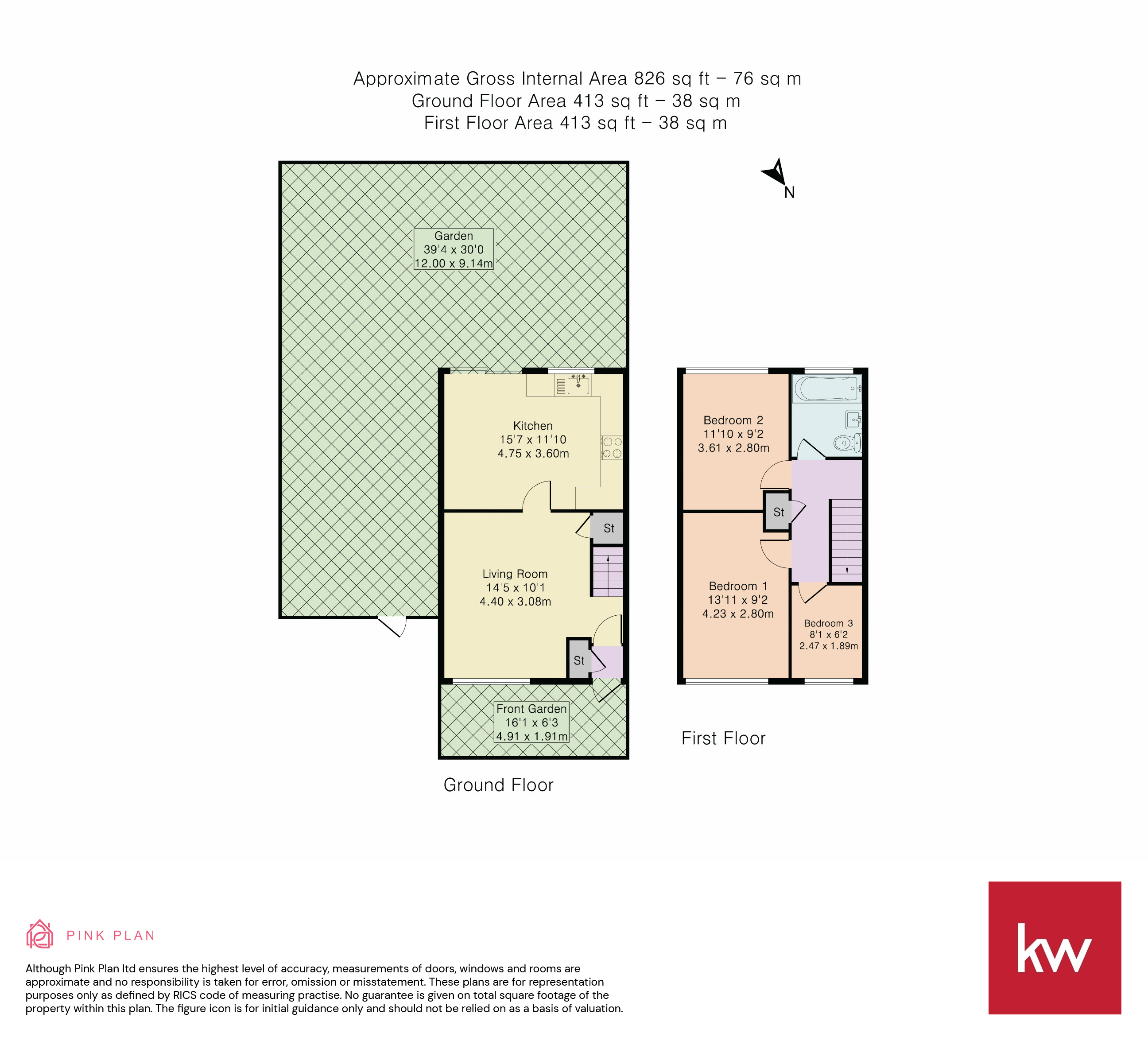 Middlefields, Croydon, Surrey CR0, 3 bedroom end terrace house for sale