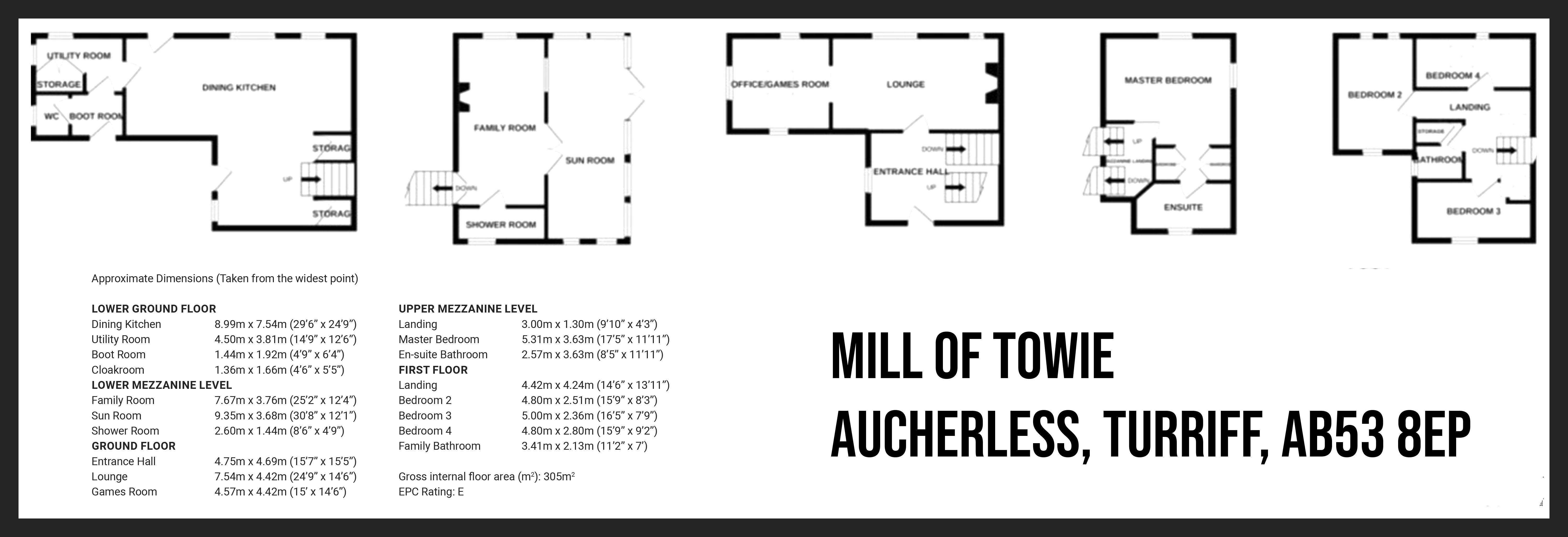 Auchterless, Turriff, Aberdeenshire AB53, 4 bedroom detached house for