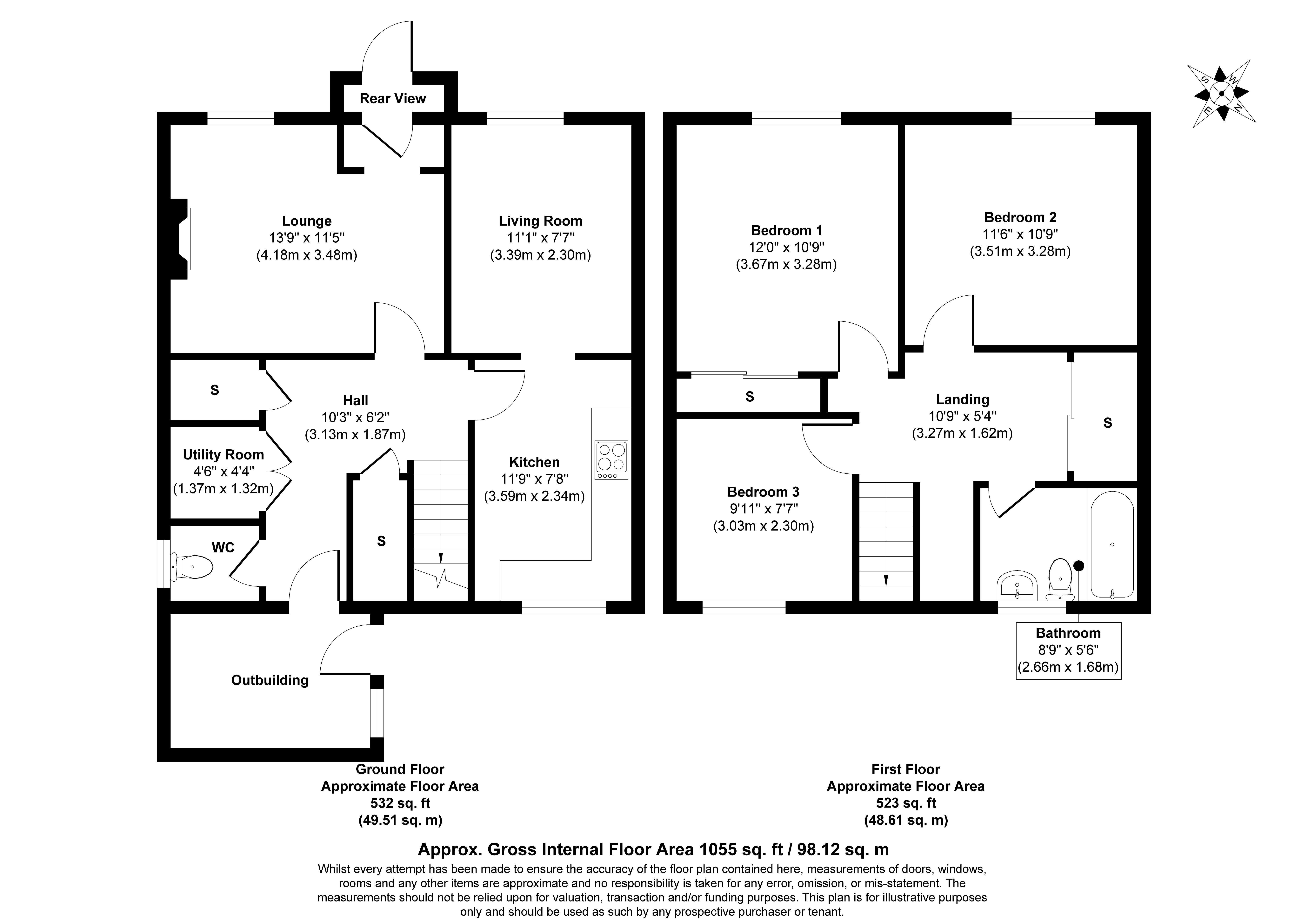 62 Heysham Drive, 62 Heysham Drive, Bradford floorplan