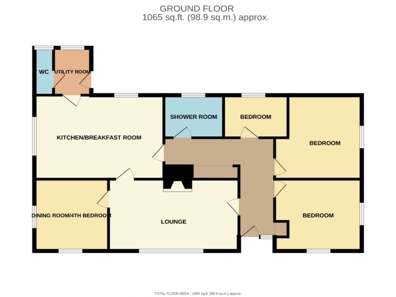Hafdir, Cwmystwyth, Aberystwyth SY23, 4 bedroom detached bungalow for sale 63904522