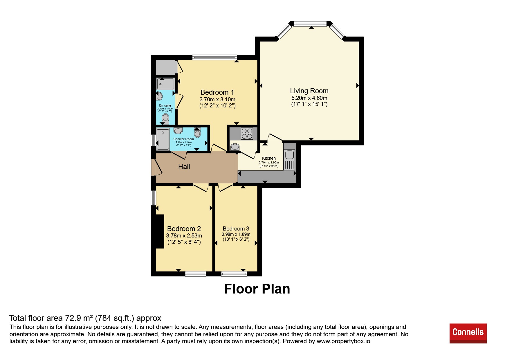 Flat 6, 46, Handsworth Wood Road, Birmingham floorplan