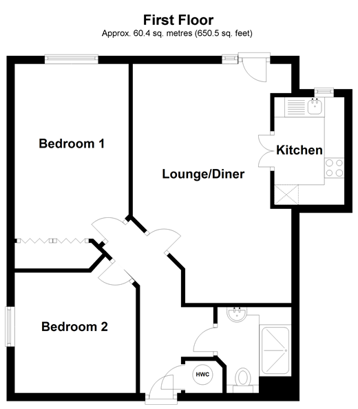 2 Bedrooms Flat for sale in Cranley Gardens, Wallington, Surrey SM6