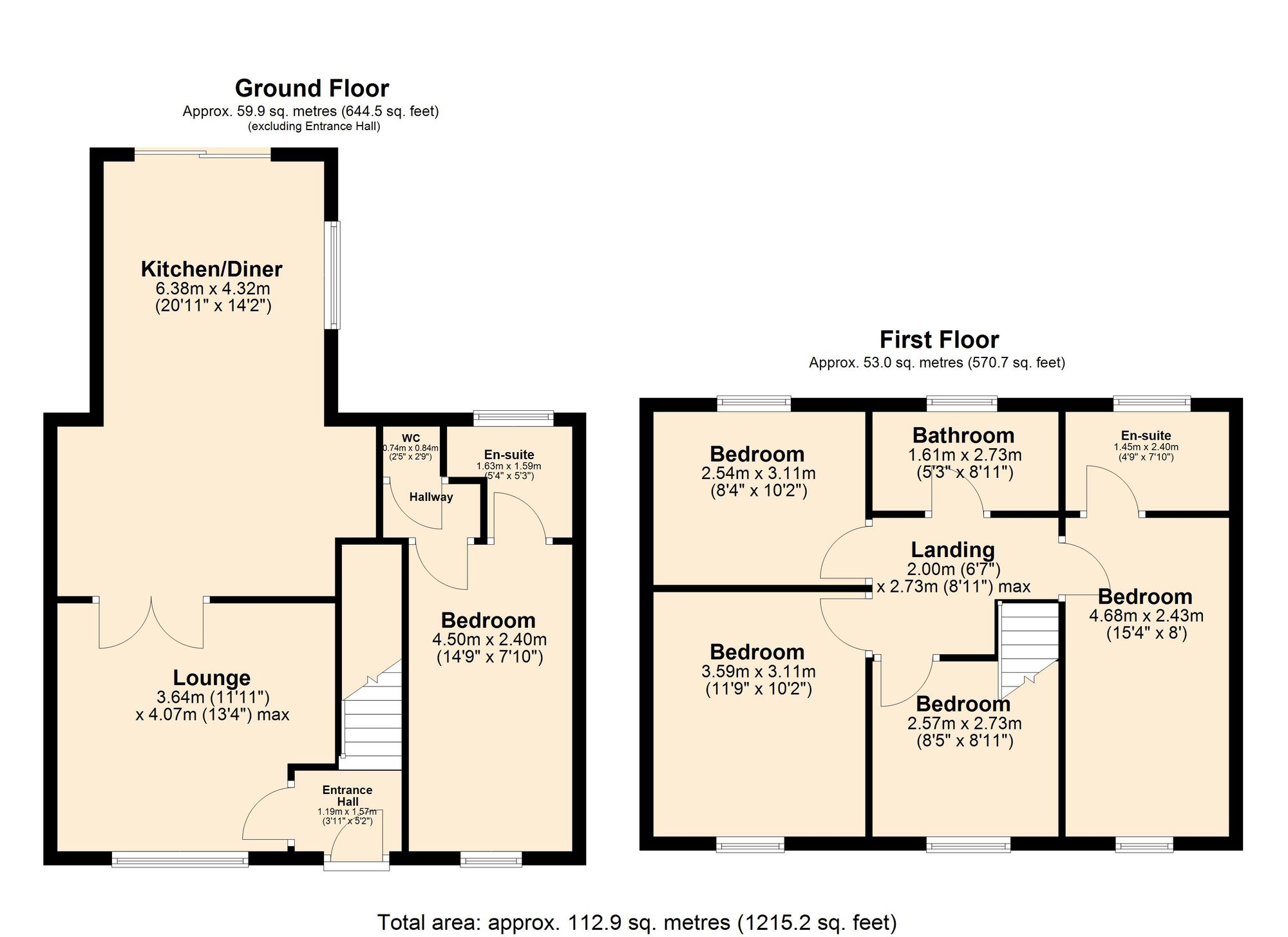 7 Moor Lane, Darwen floorplan