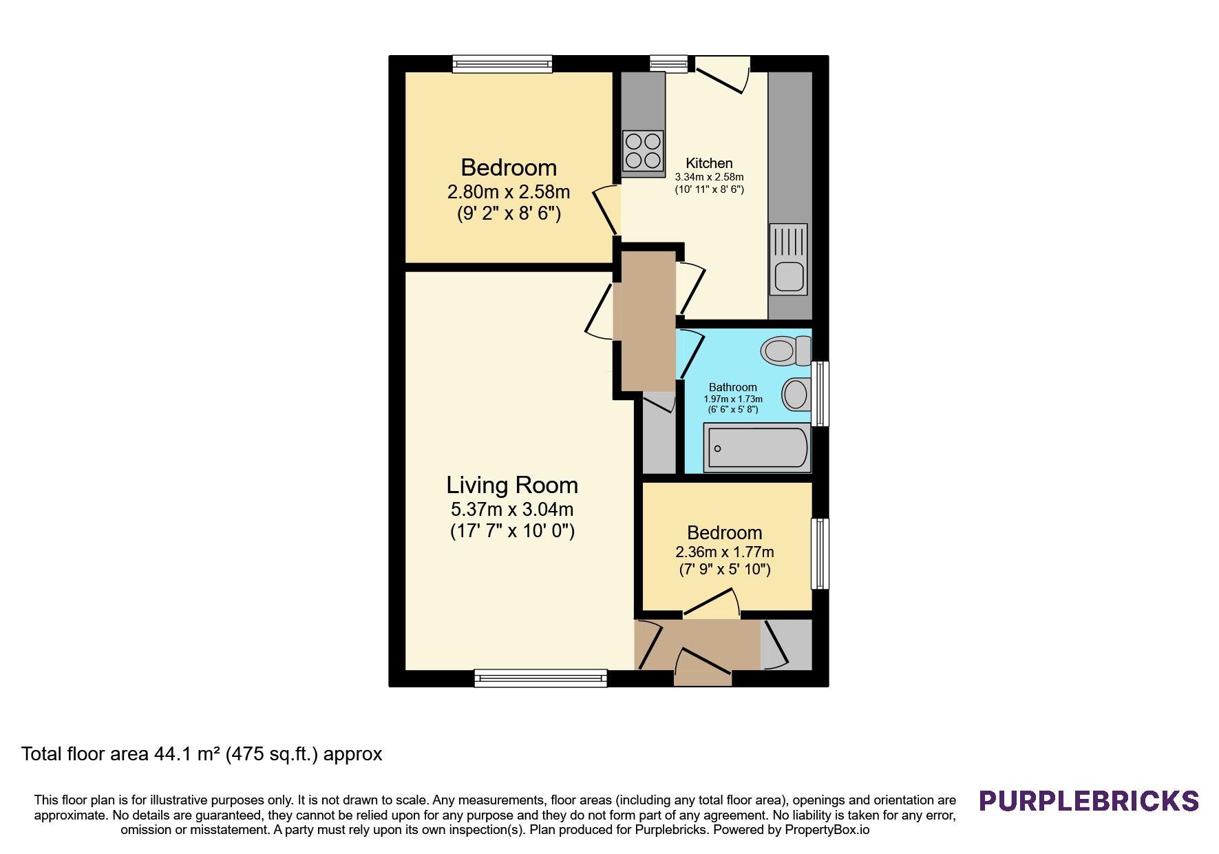 2, Balmoral Close, Bridlington floorplan