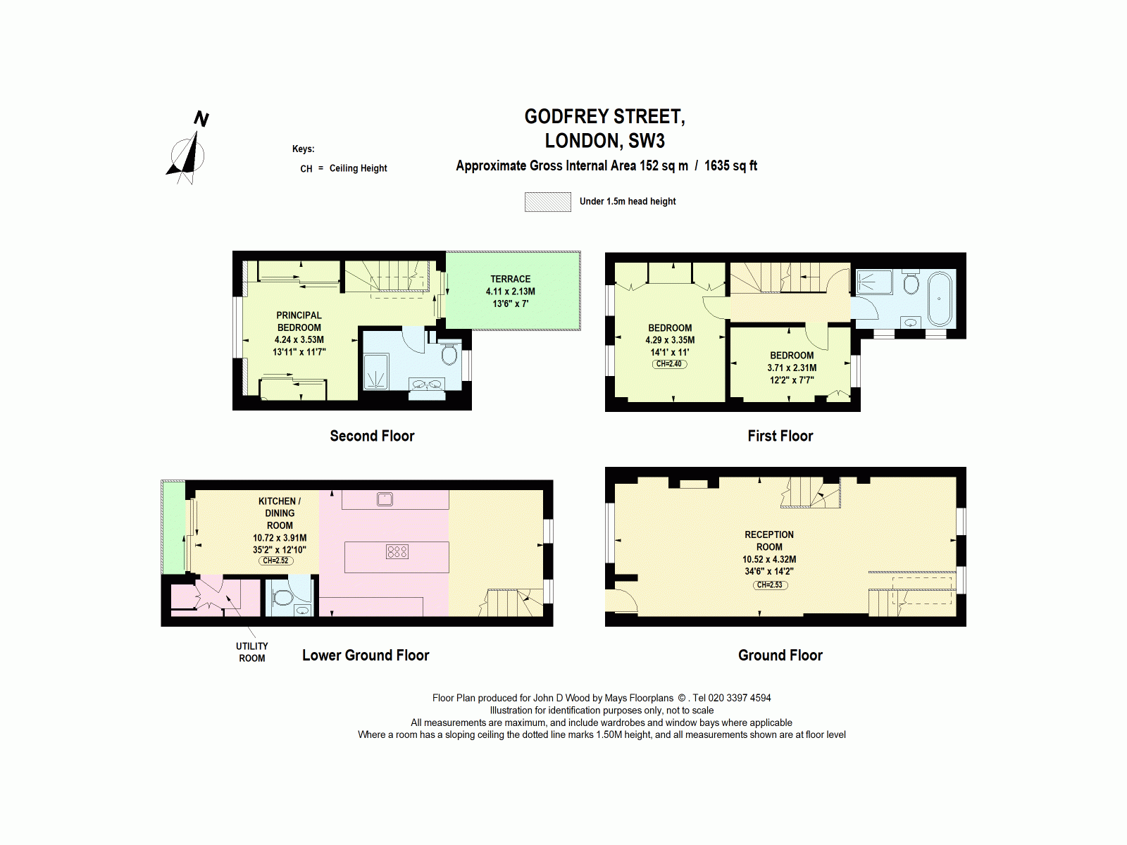 48, Godfrey Street, London floorplan
