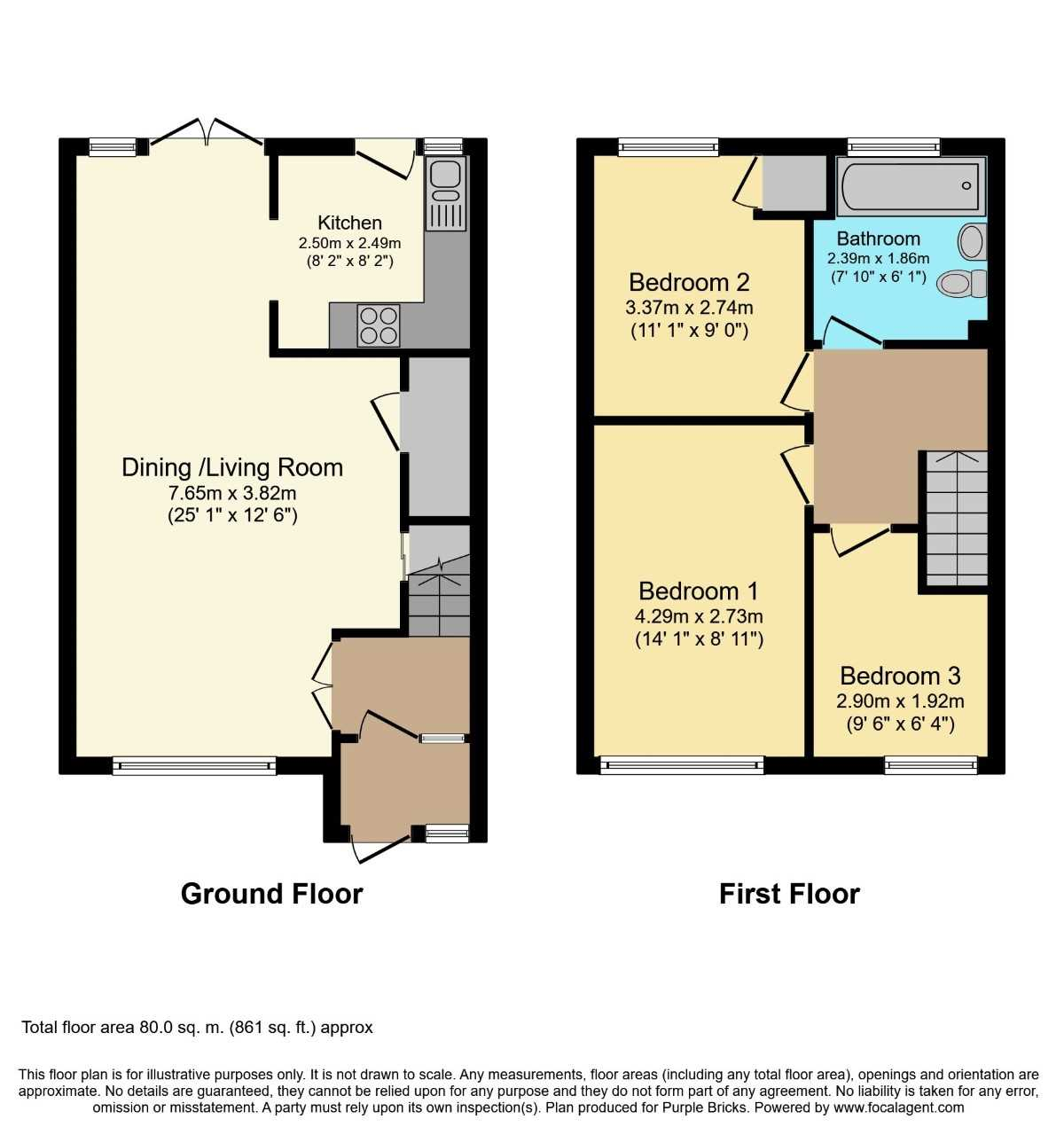 3 Bedrooms Terraced house for sale in Browne Close, Romford RM5