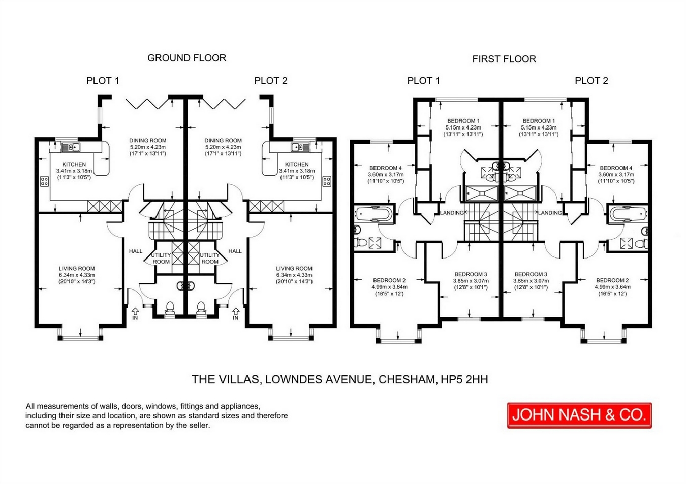 4 Bedrooms Semi-detached house for sale in Lowndes Avenue, Chesham HP5