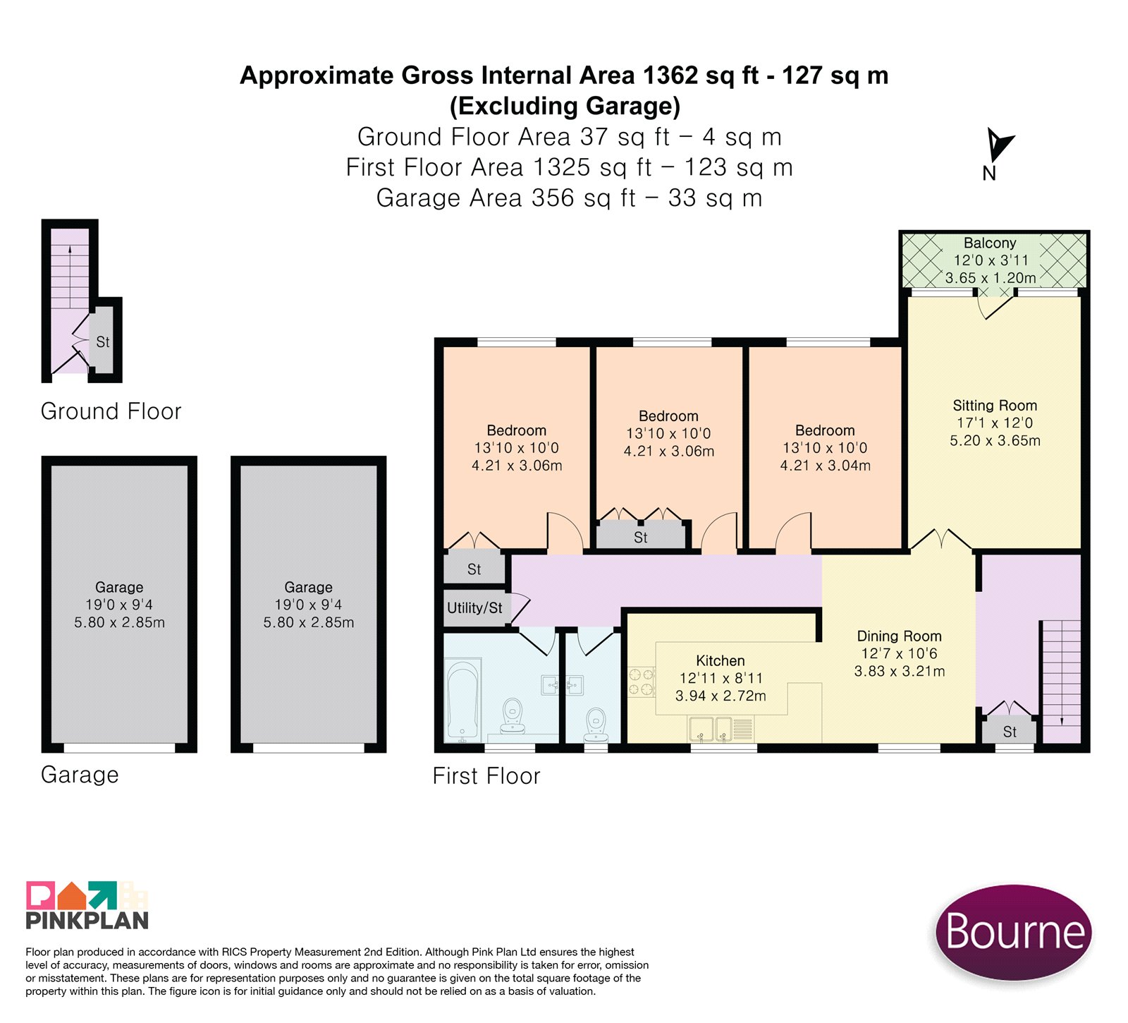 8, Broom Hall, Leatherhead floorplan