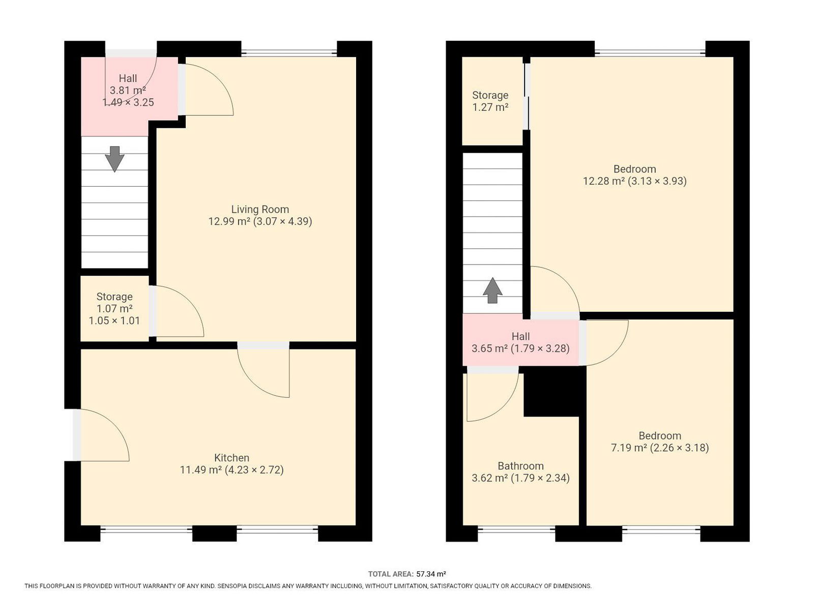 54, Holyrood Rise, Rotherham floorplan