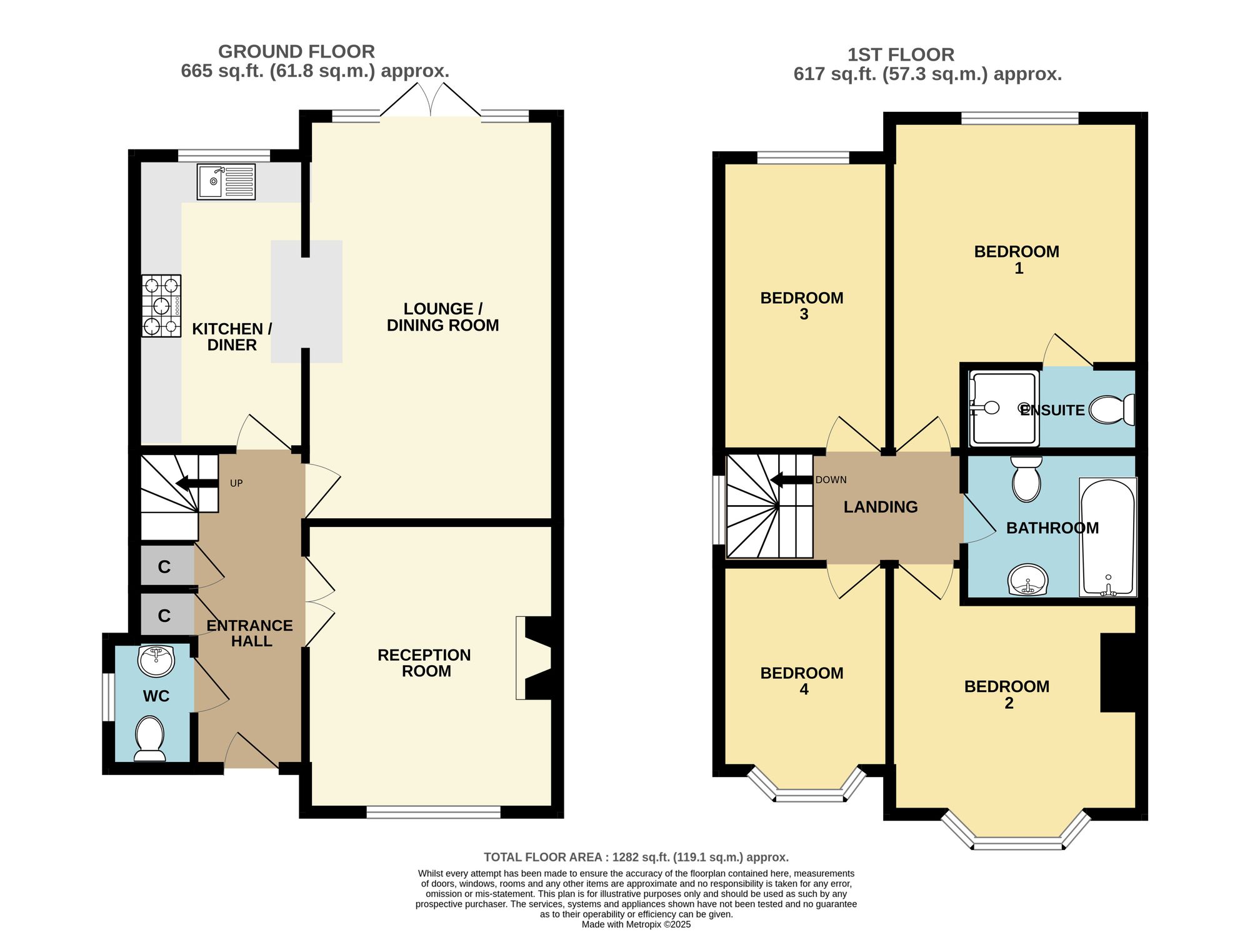 41 Jackson Road, Barnet floorplan