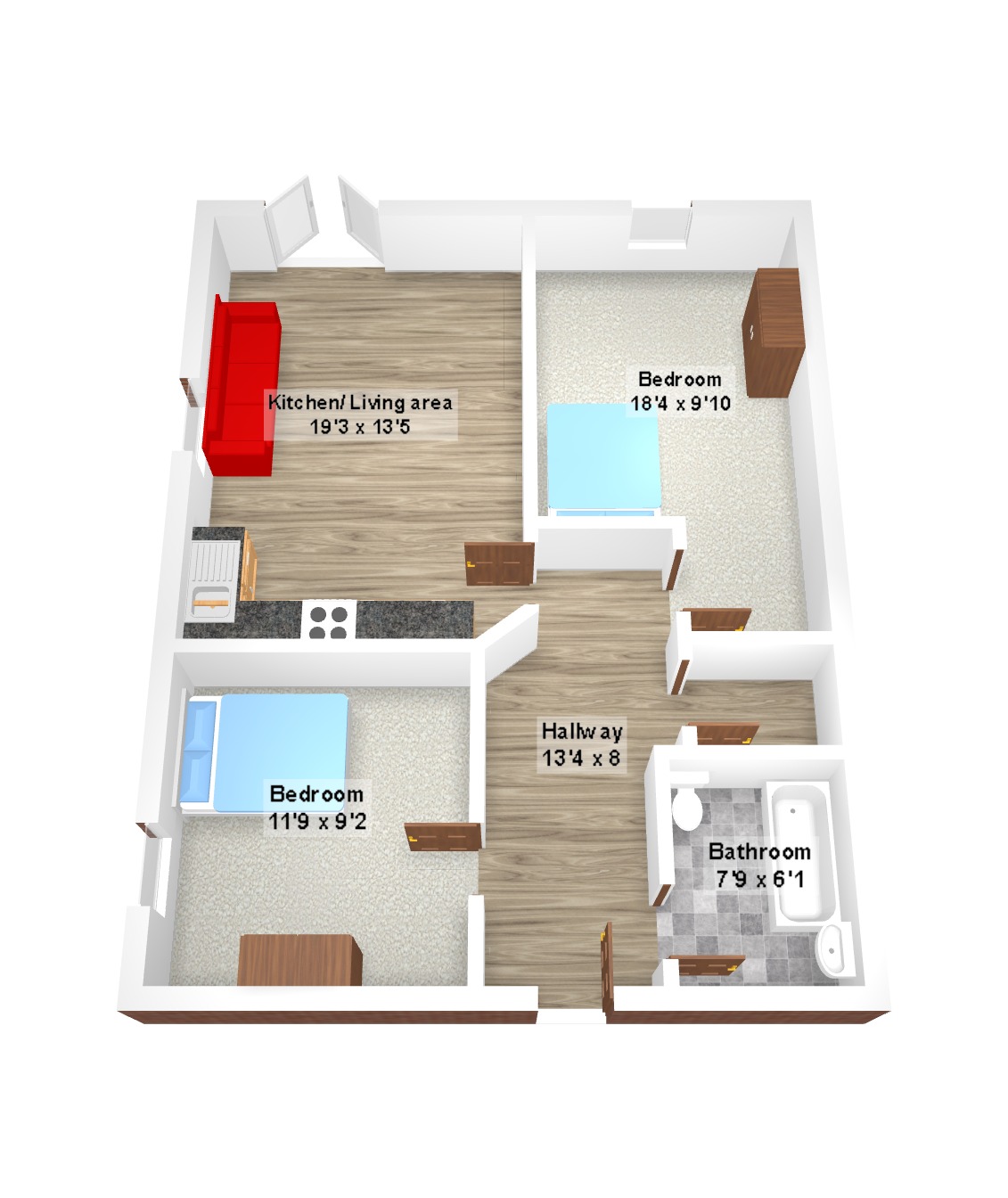 11 Cavendish Court,, Bessemer Close, Essex floorplan