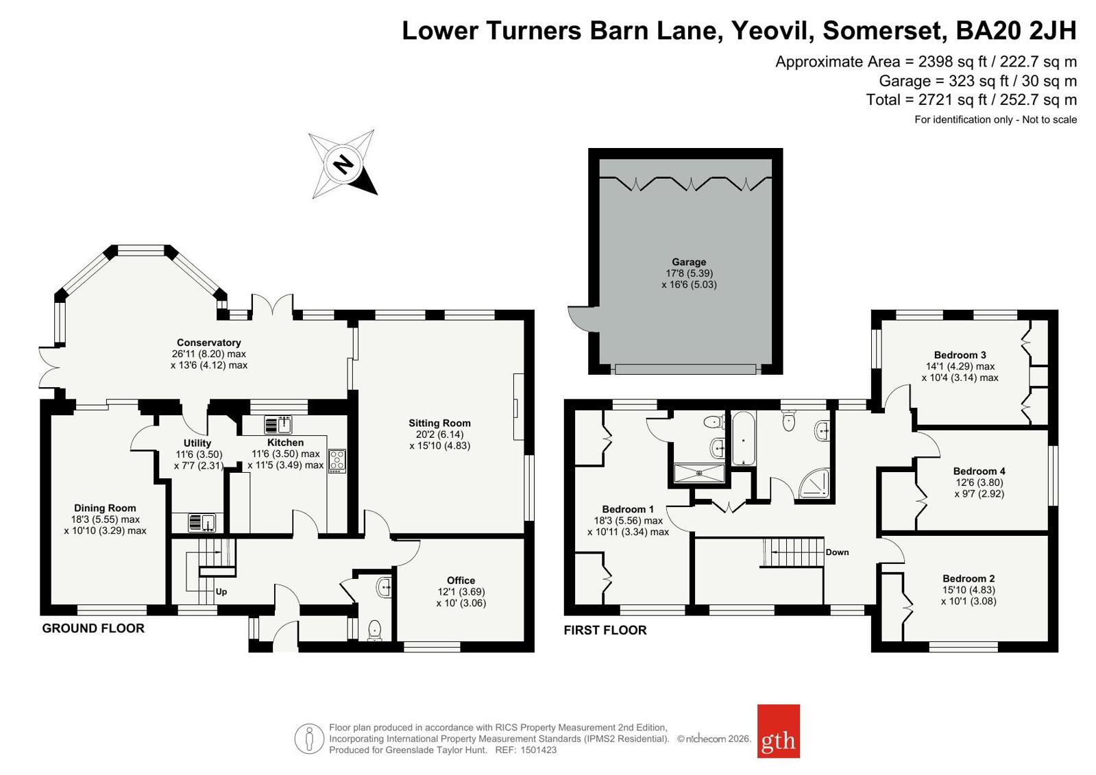 Ruston House, 10, Lower Turners Barn Lane, Somerset floorplan