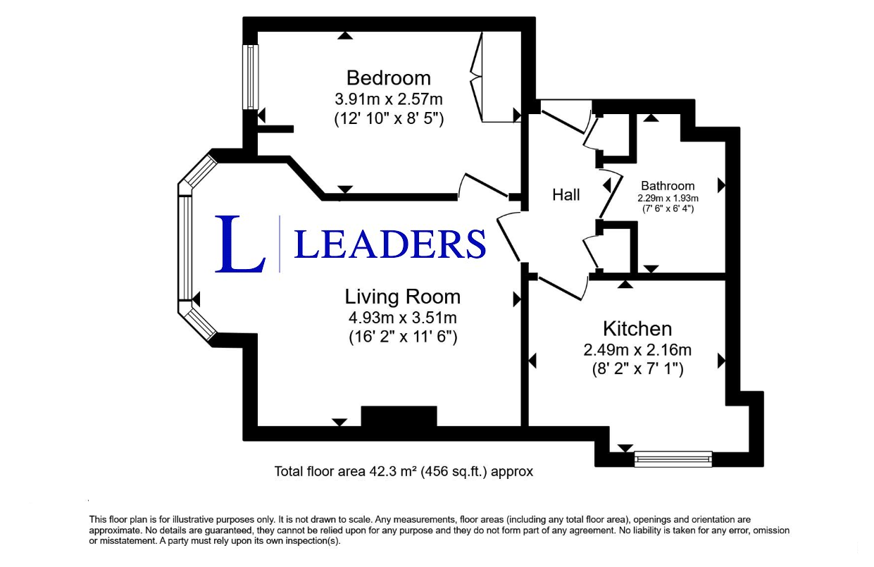 Flat 6, 49, Westridge Road, Hampshire floorplan