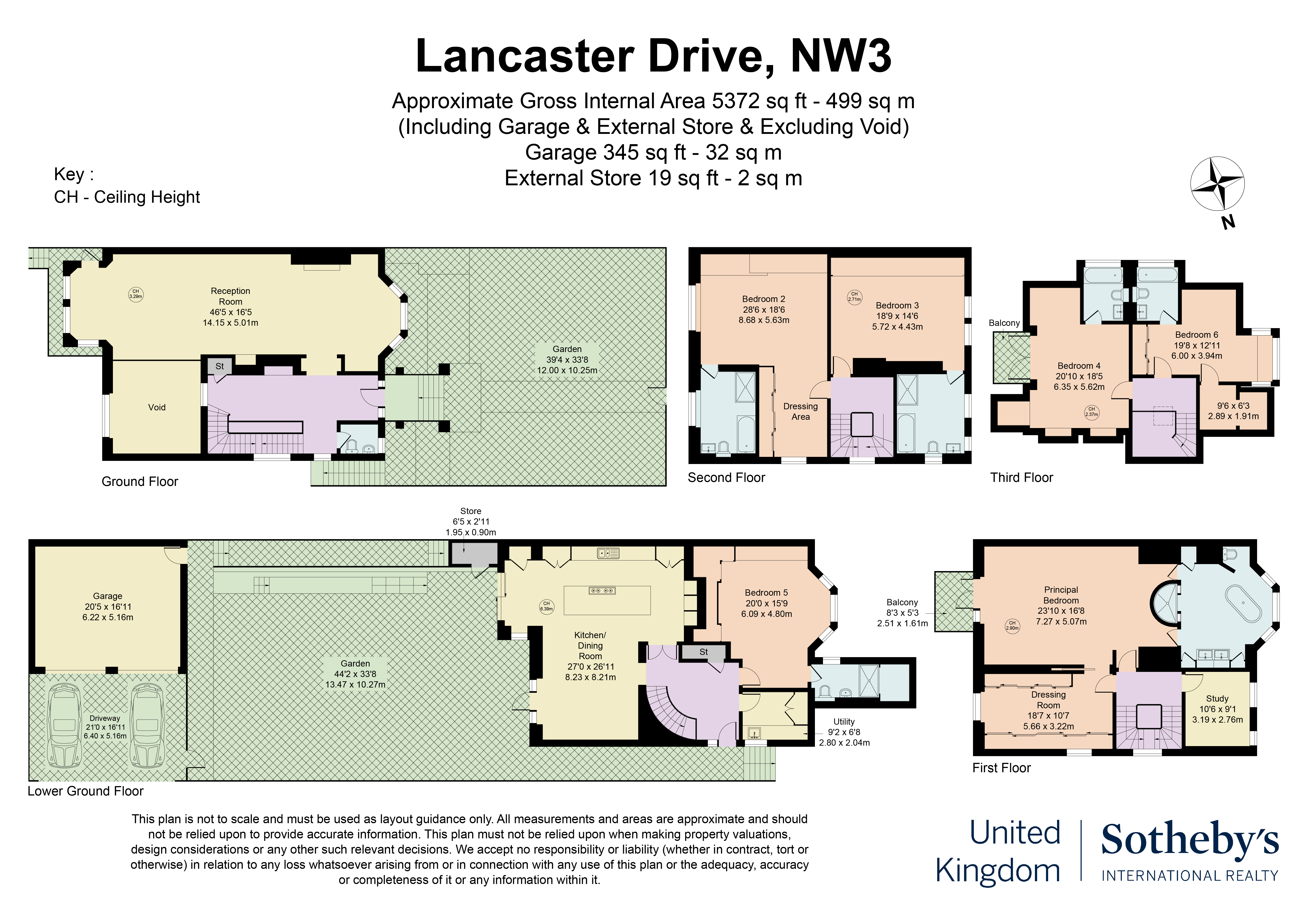 Lancaster, Lancaster Drive, London floorplan