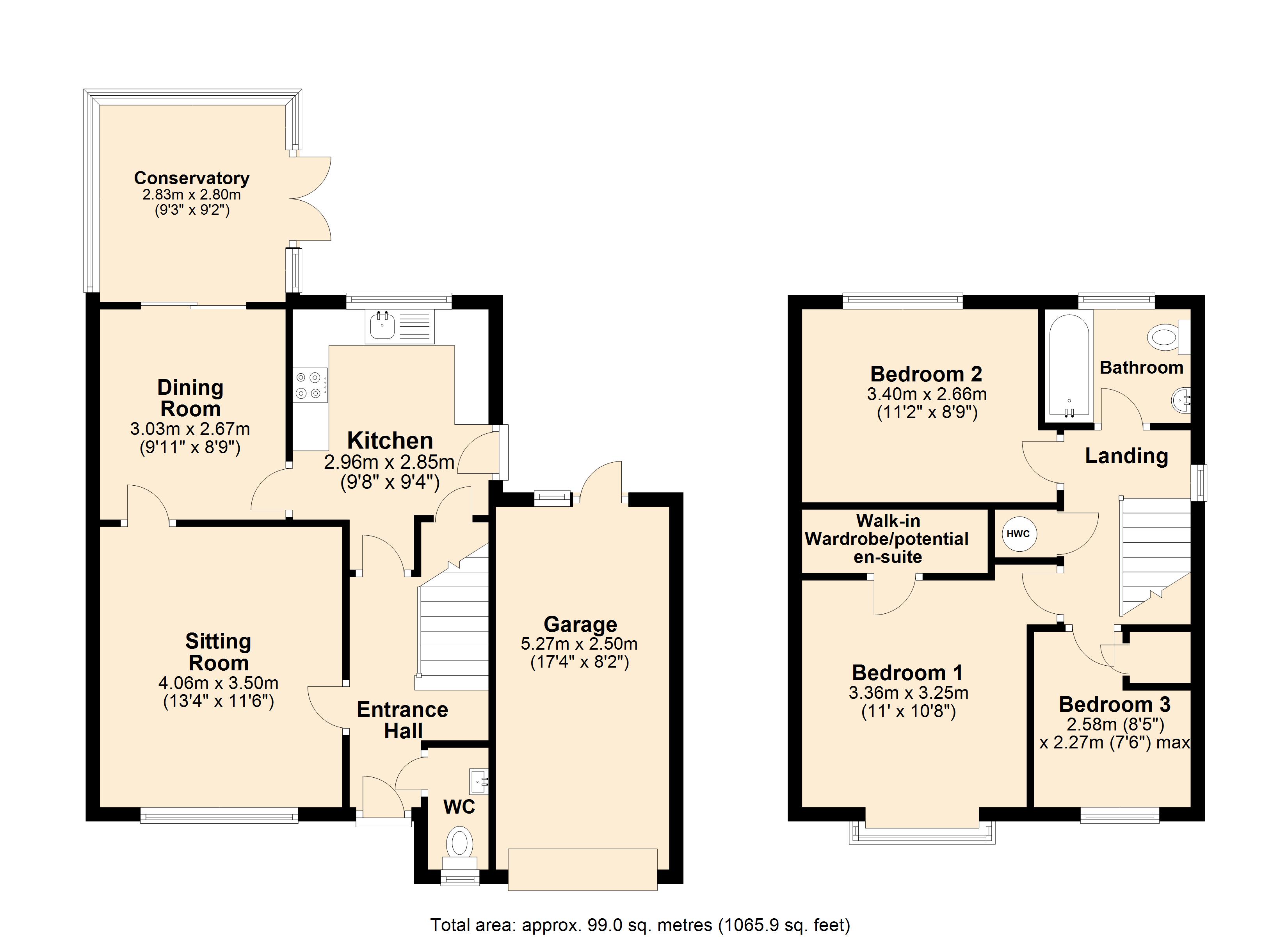 13, Blackmore Chase, Wincanton floorplan
